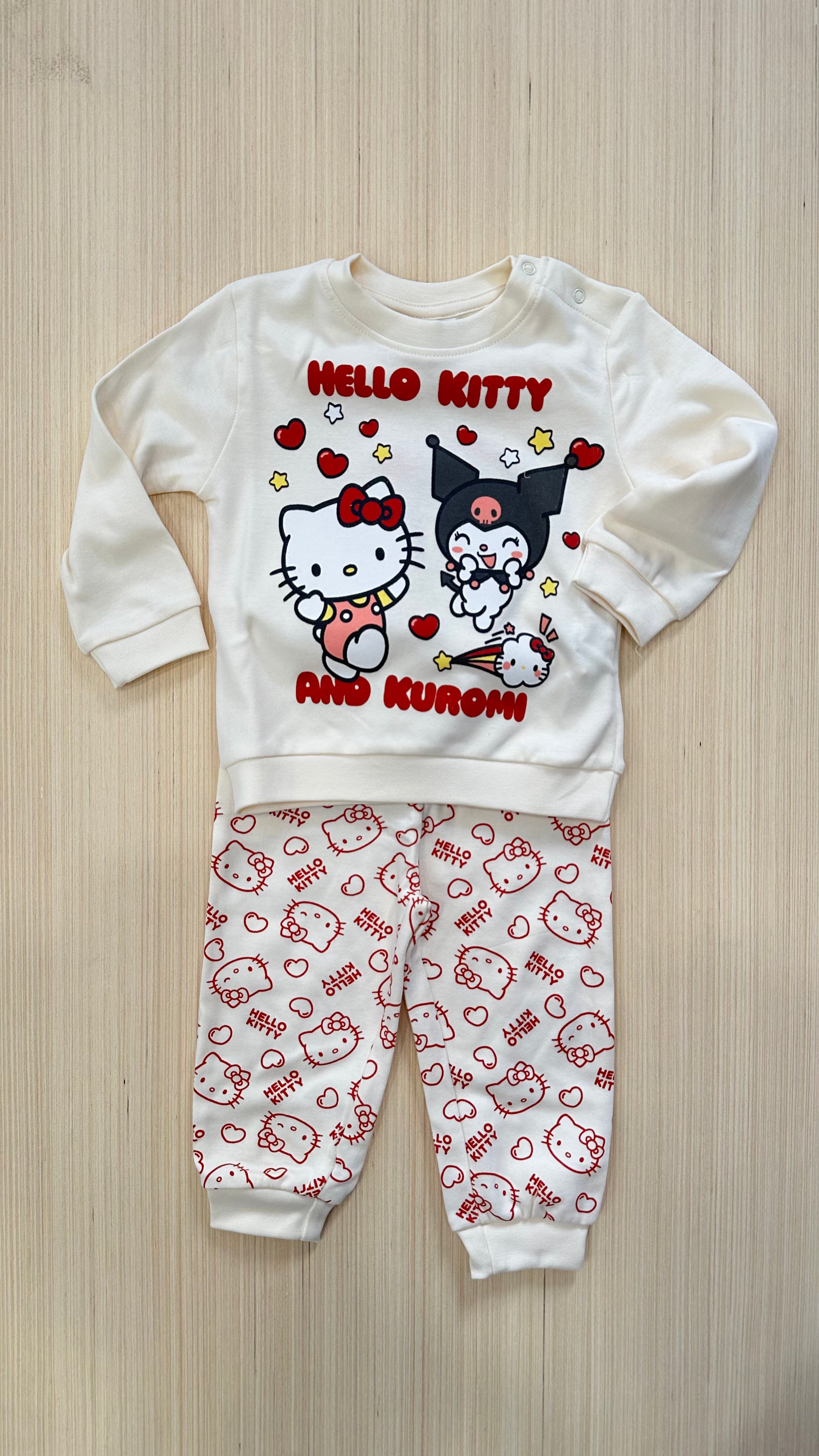 Pigiama PERSONAGGI 12-30M - ROSSO
