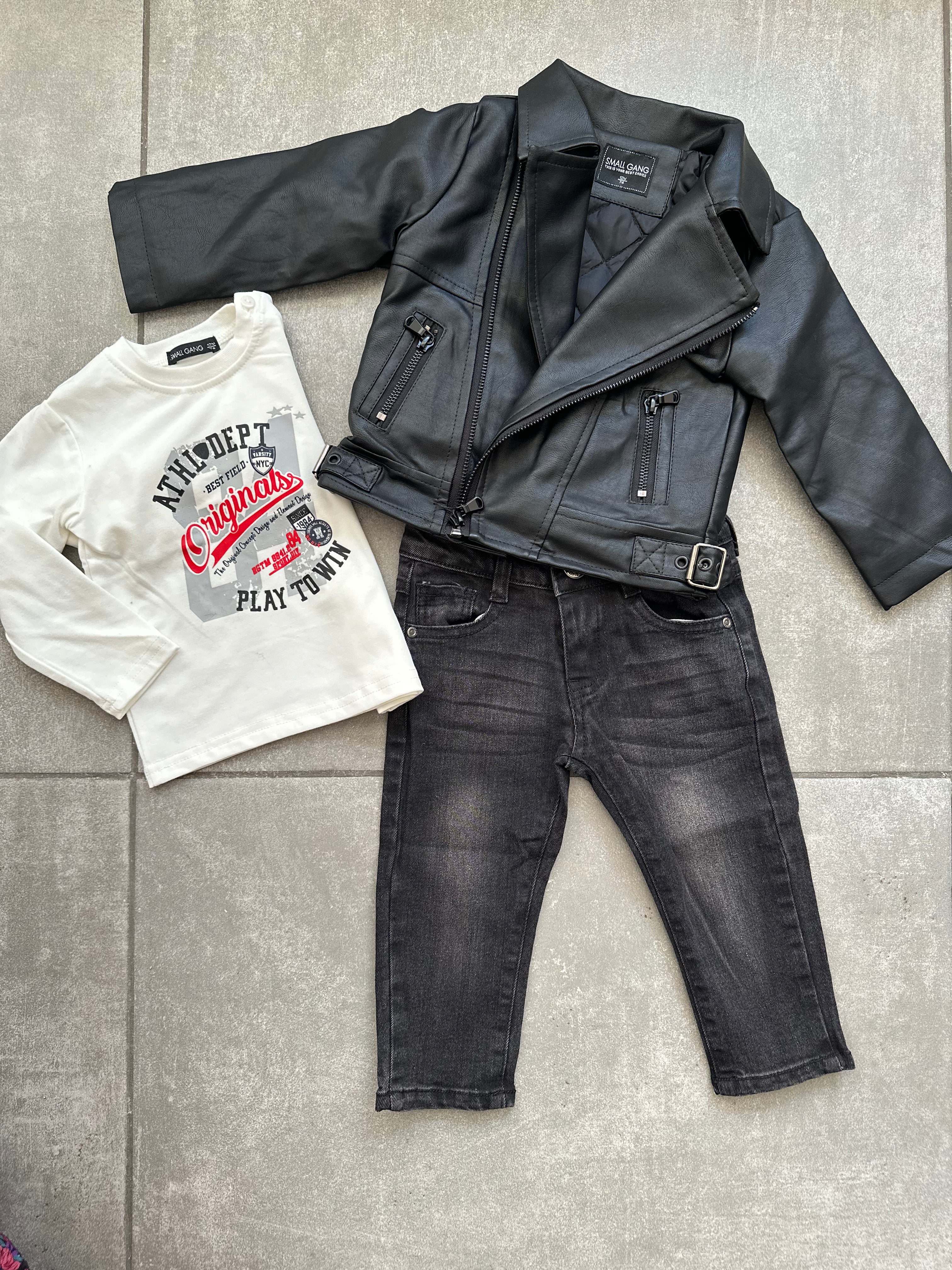 Completo CON GIUBBINO 12-36M - NERO