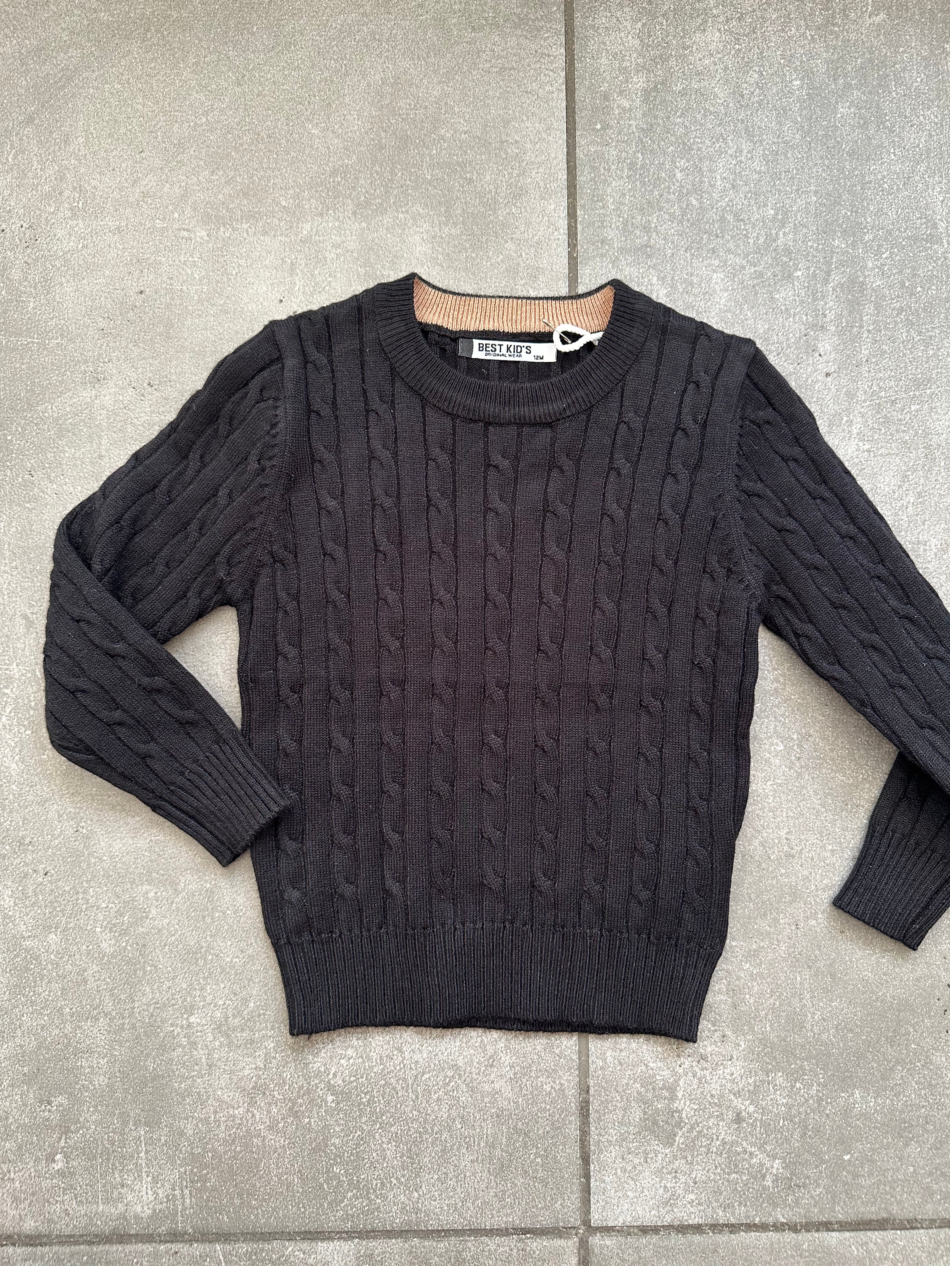 Maglioncino 12-36M - NERO
