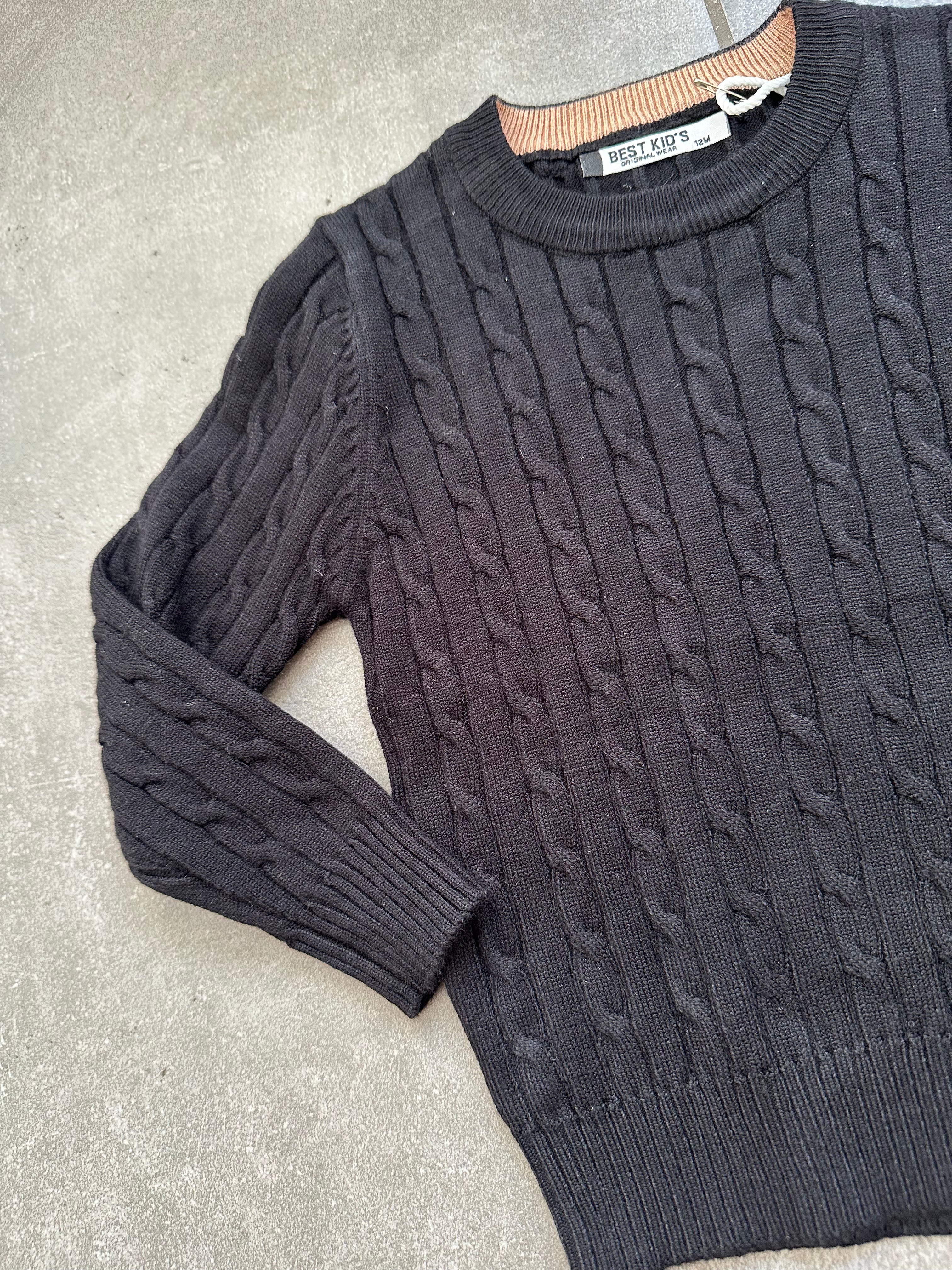 Maglioncino 12-36M - NERO