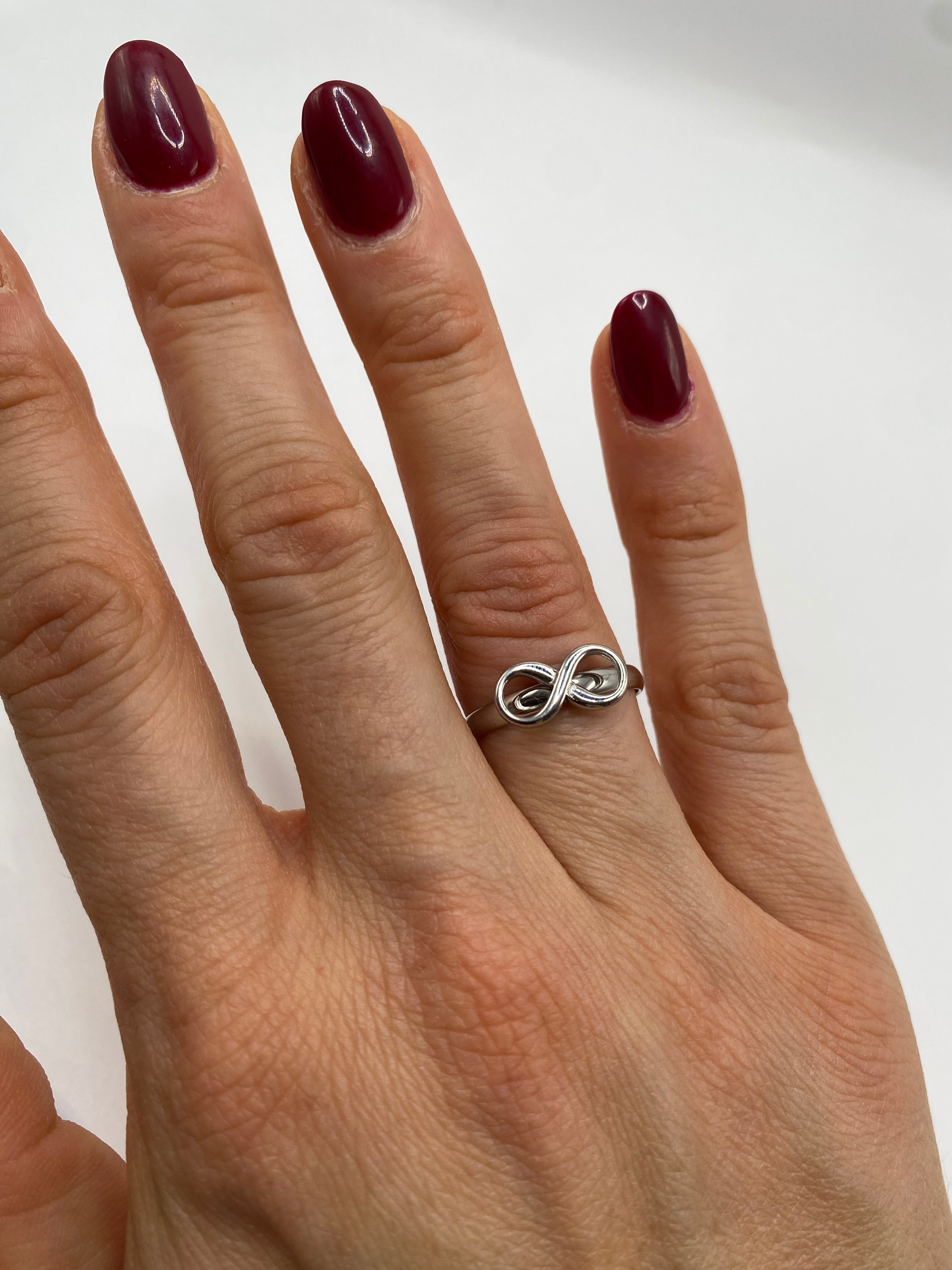 Anello INFINITY - ARGENTO