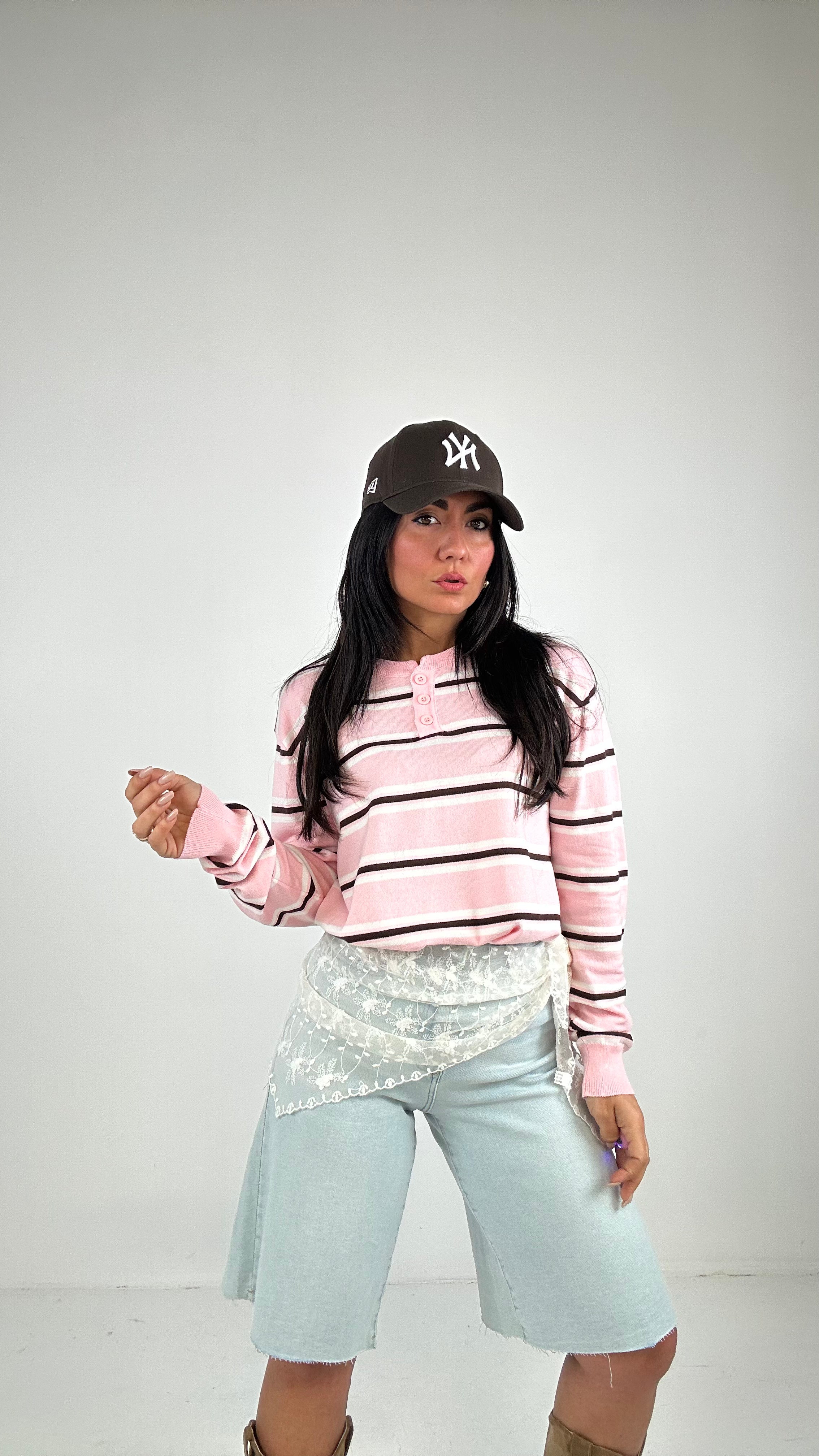 Bermuda BAGGY CLARE - JEANS