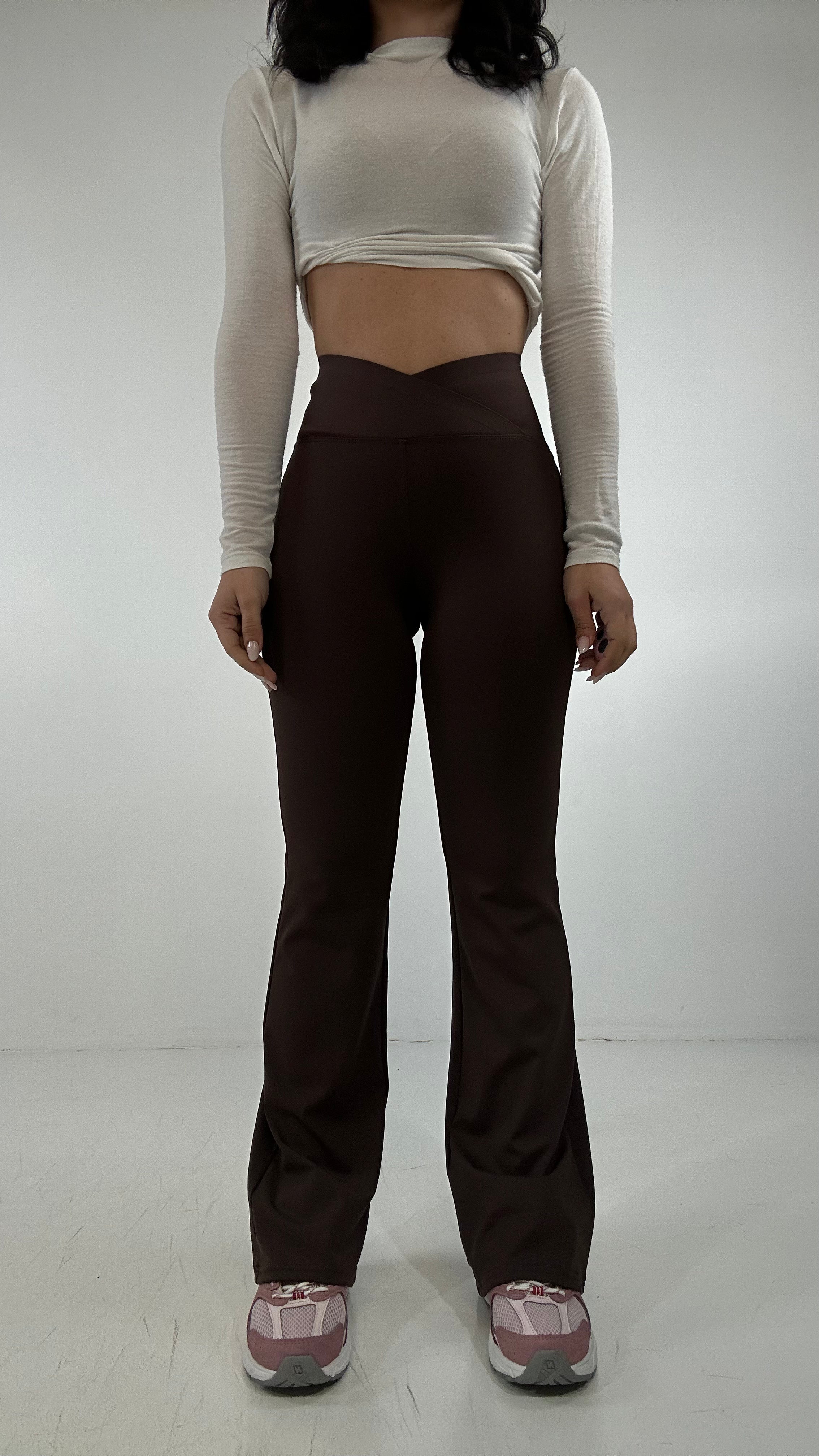 Leggins ZAMPA SPRING - MARRONE