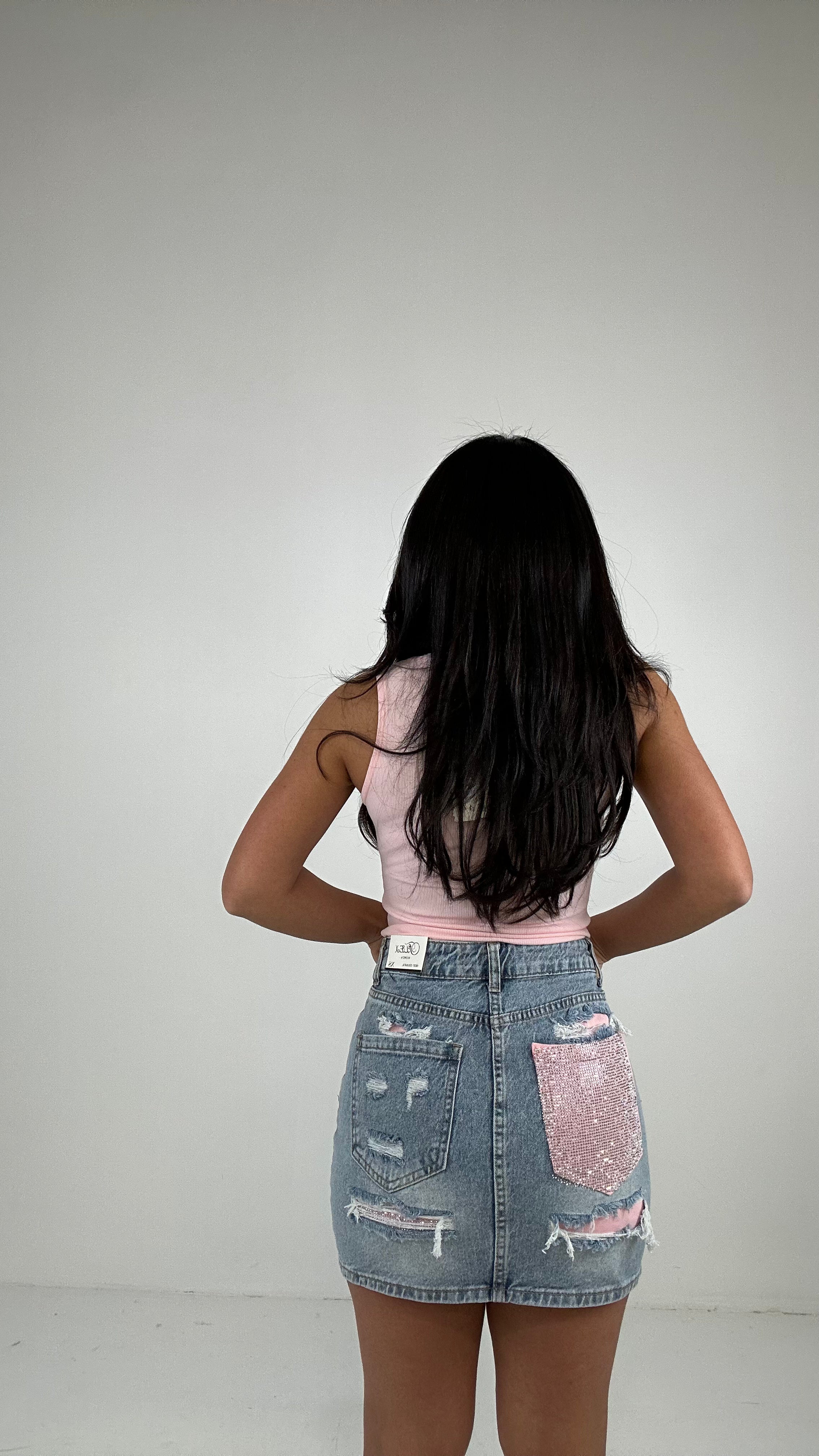 Gonna TASCA LUX - JEANS