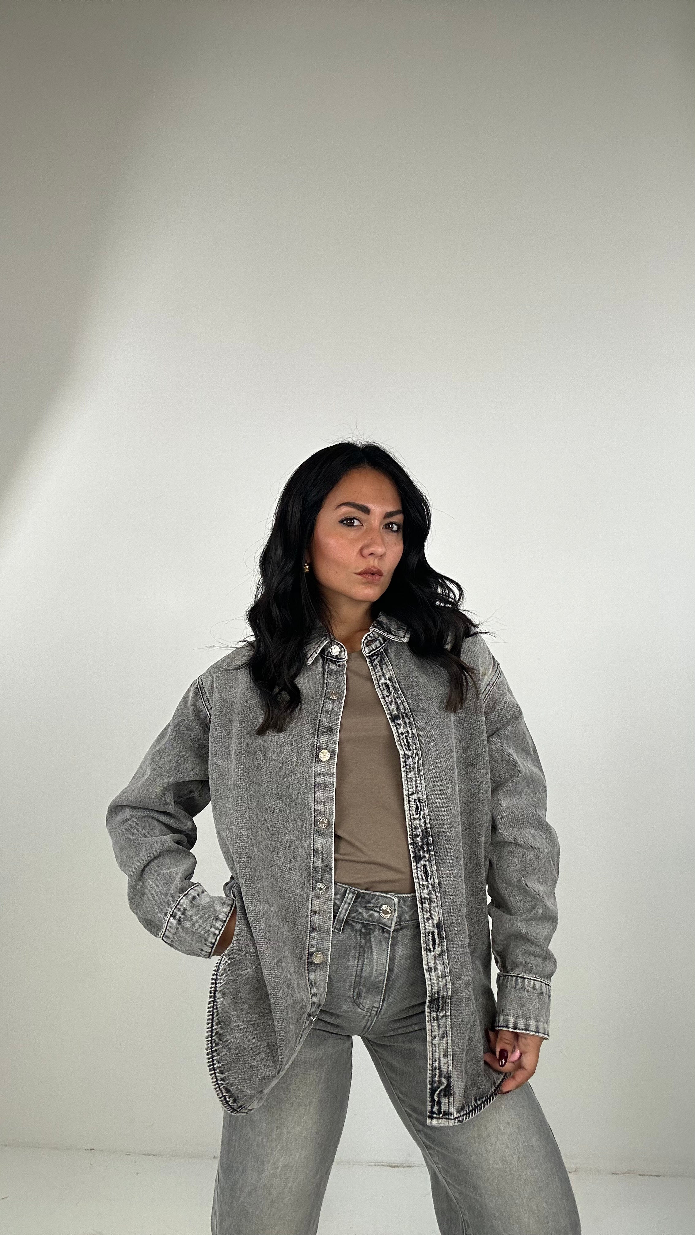Camicione GREY - GRIGIO