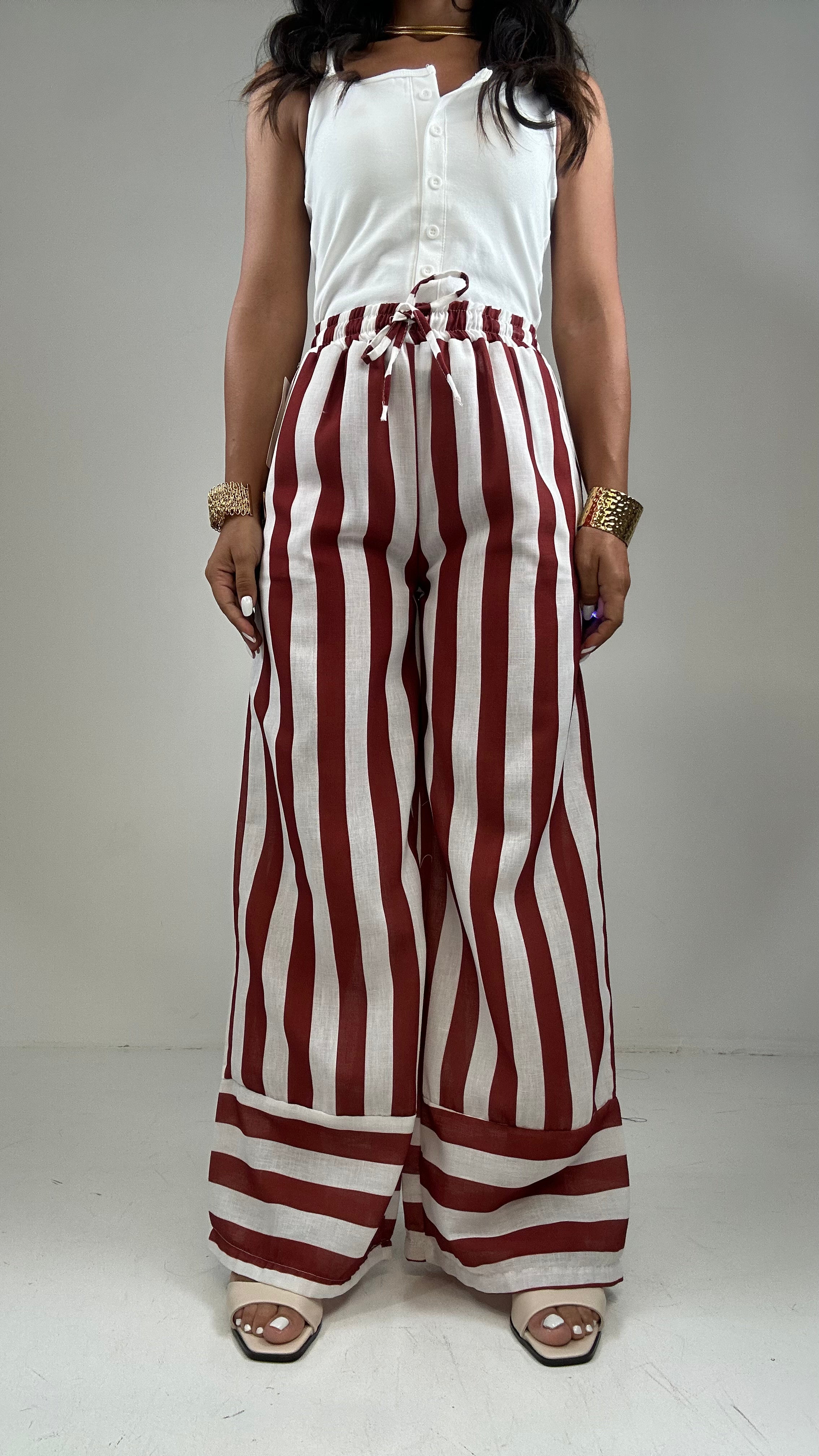 Pantalone RIGATO CULISSE - COCCIO