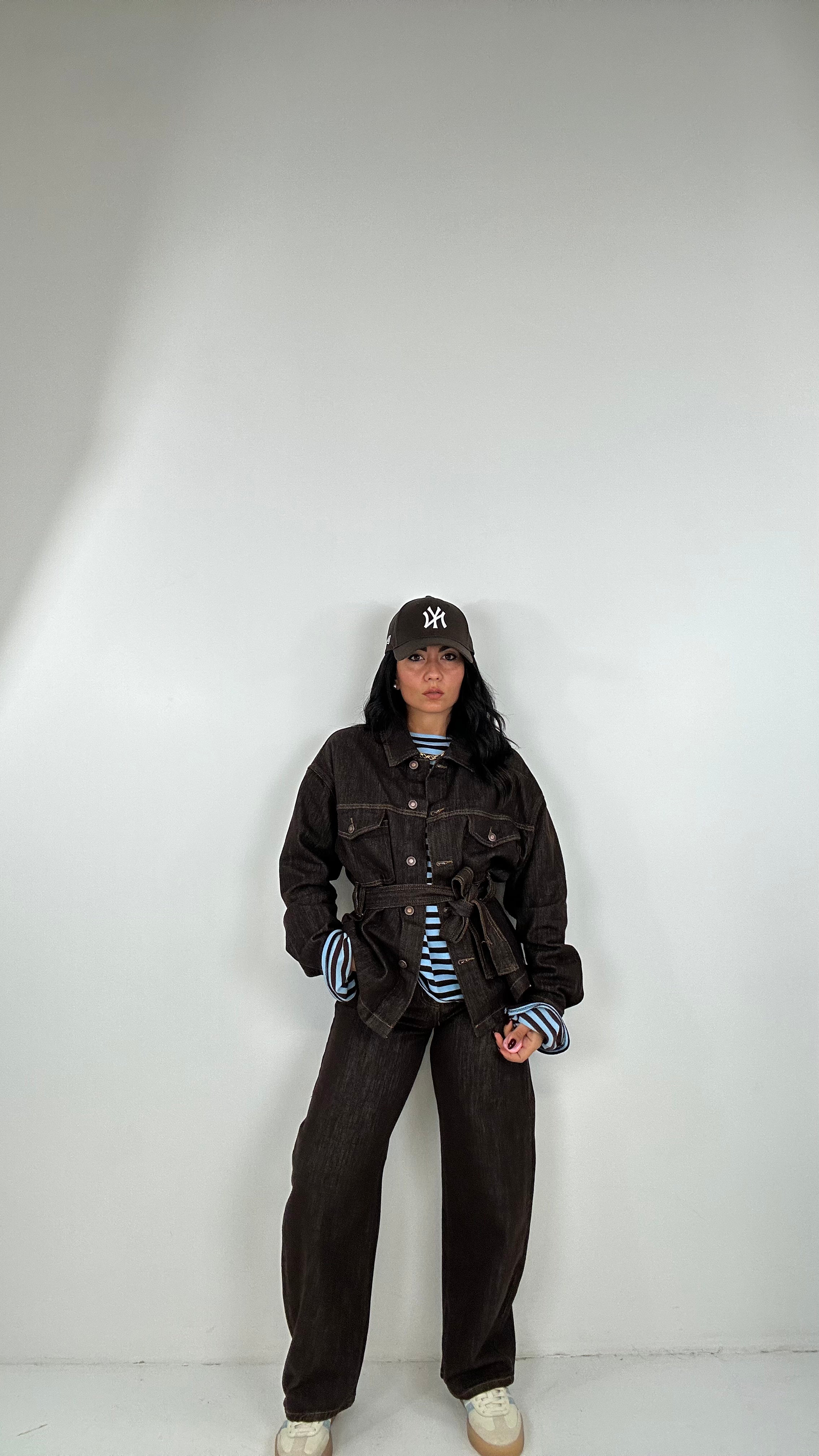Jeans BALLONFIT CAFFE' - MARRONE
