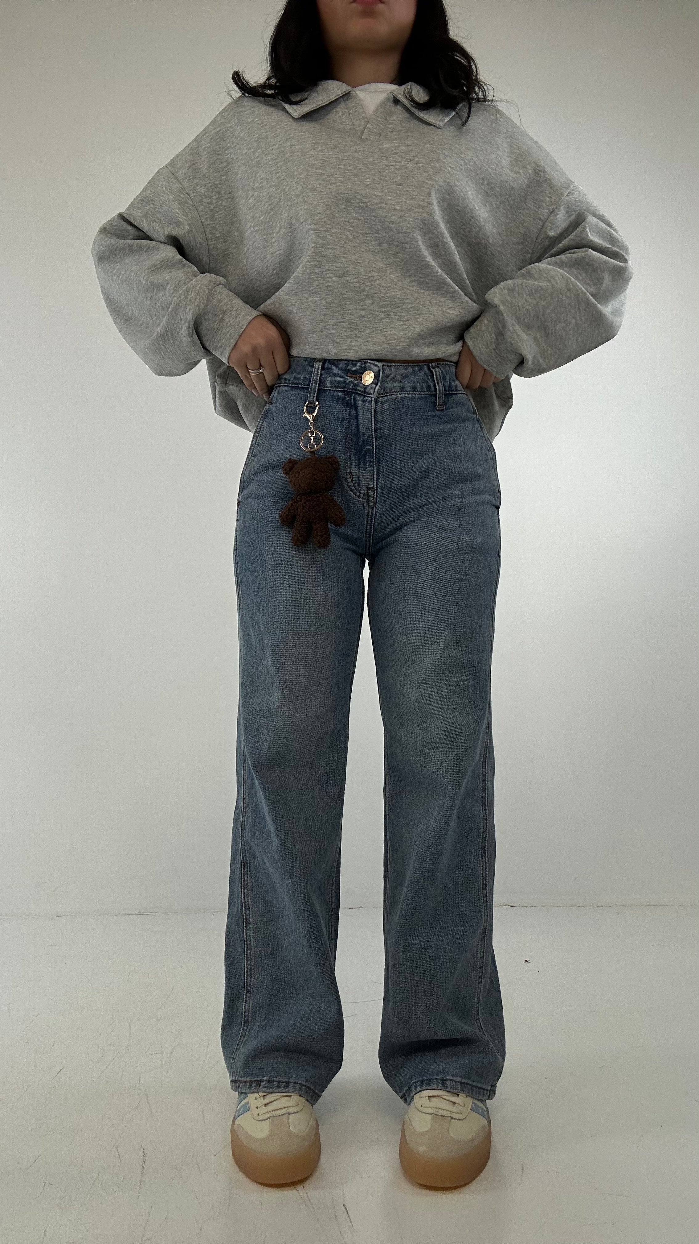 Jeans STRAIGHT TEDDY - JEANS