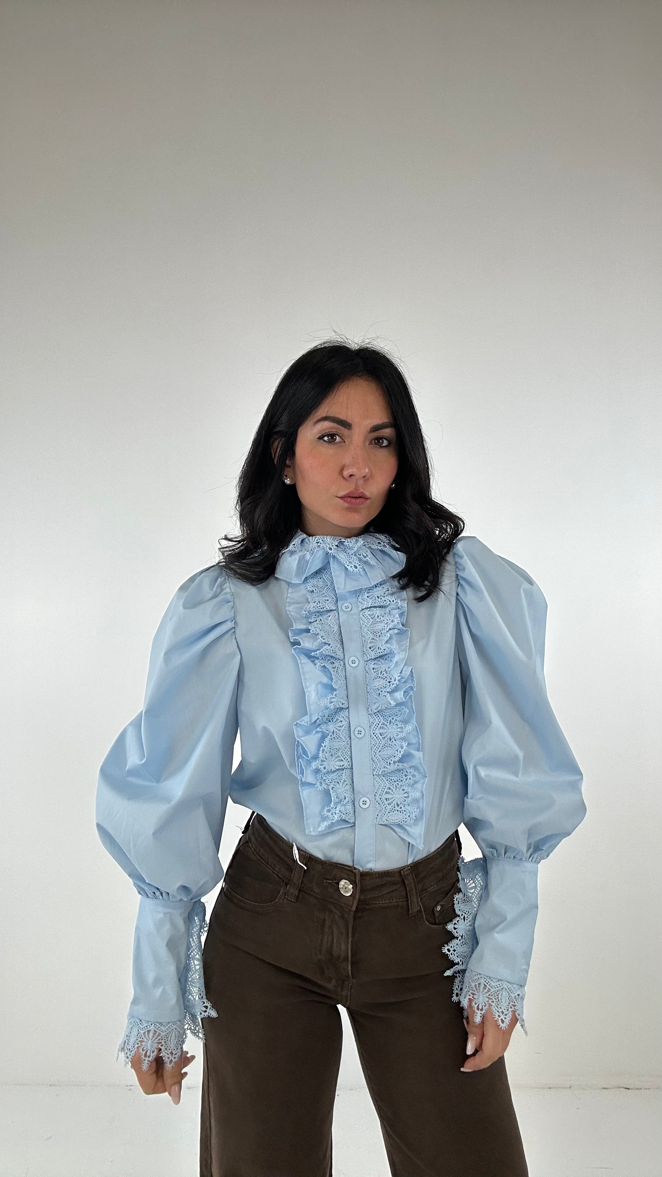 Camicia CONTESSA - CELESTE