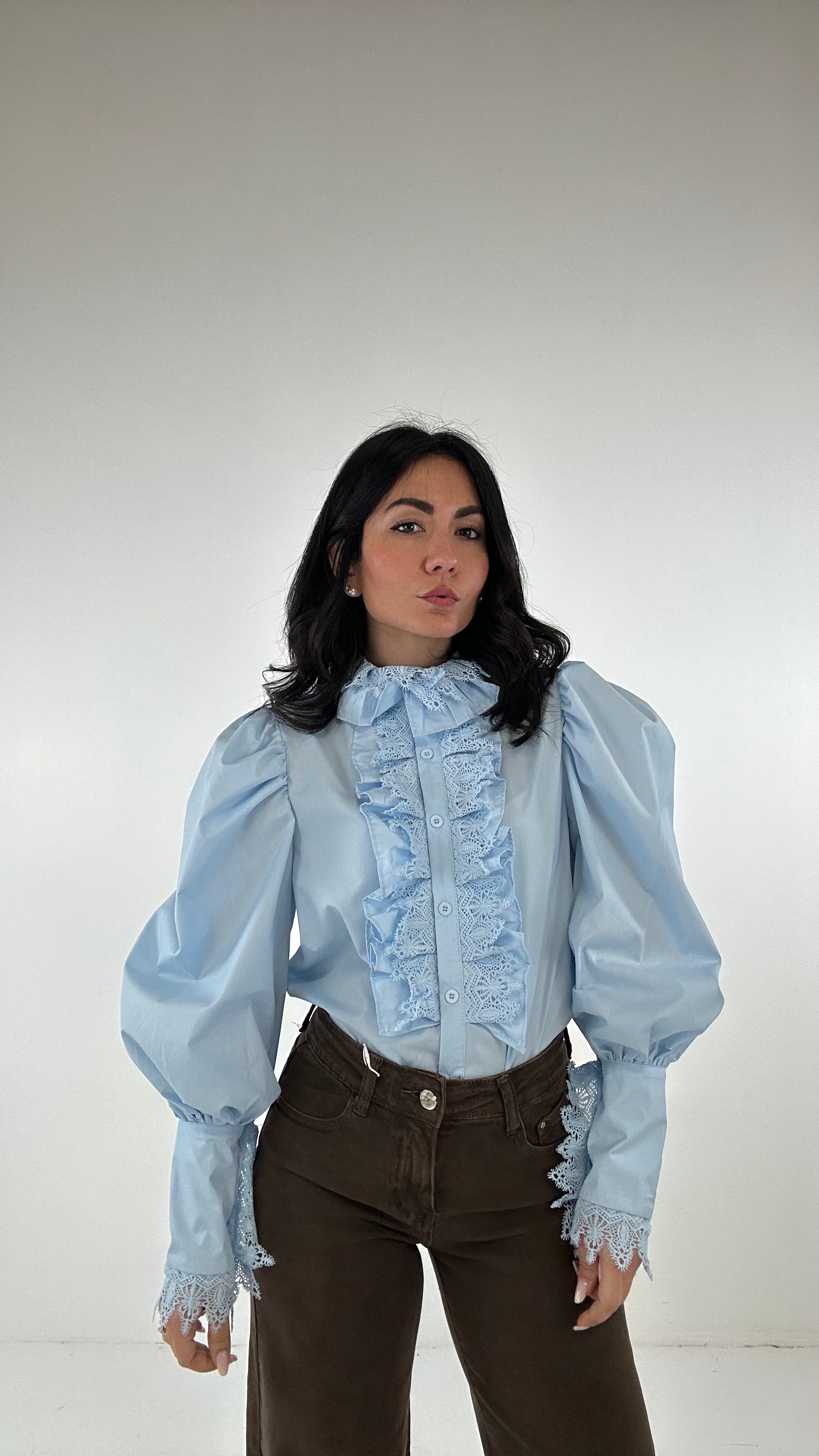 Camicia CONTESSA - CELESTE