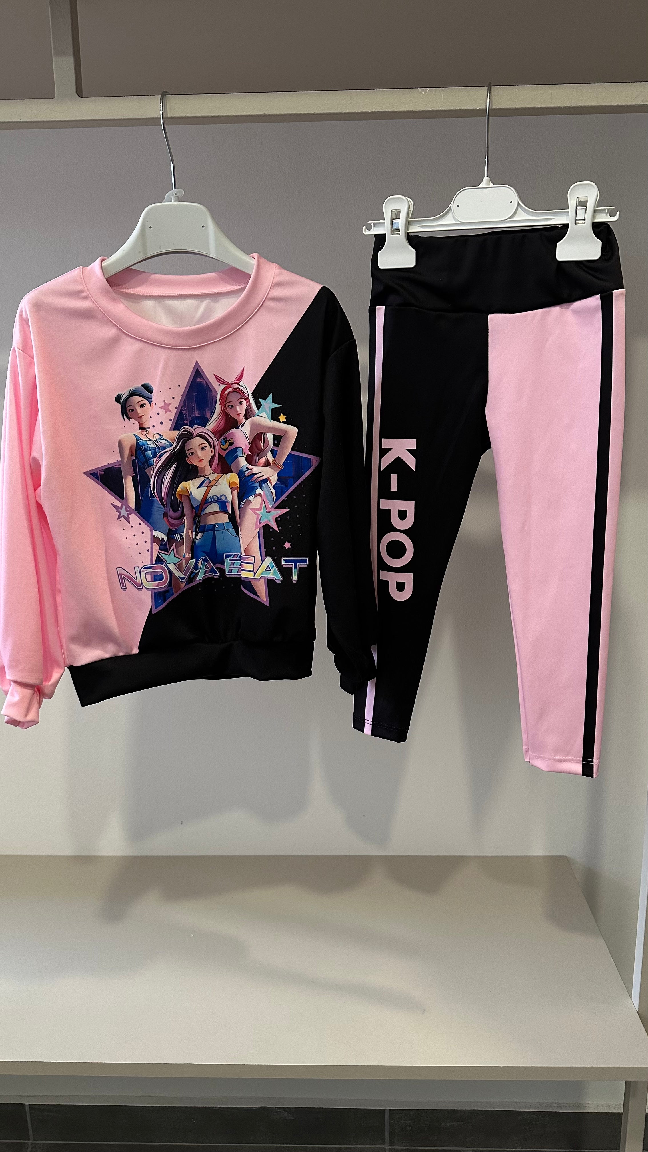 Tuta K-POP 4-14A - ROSA