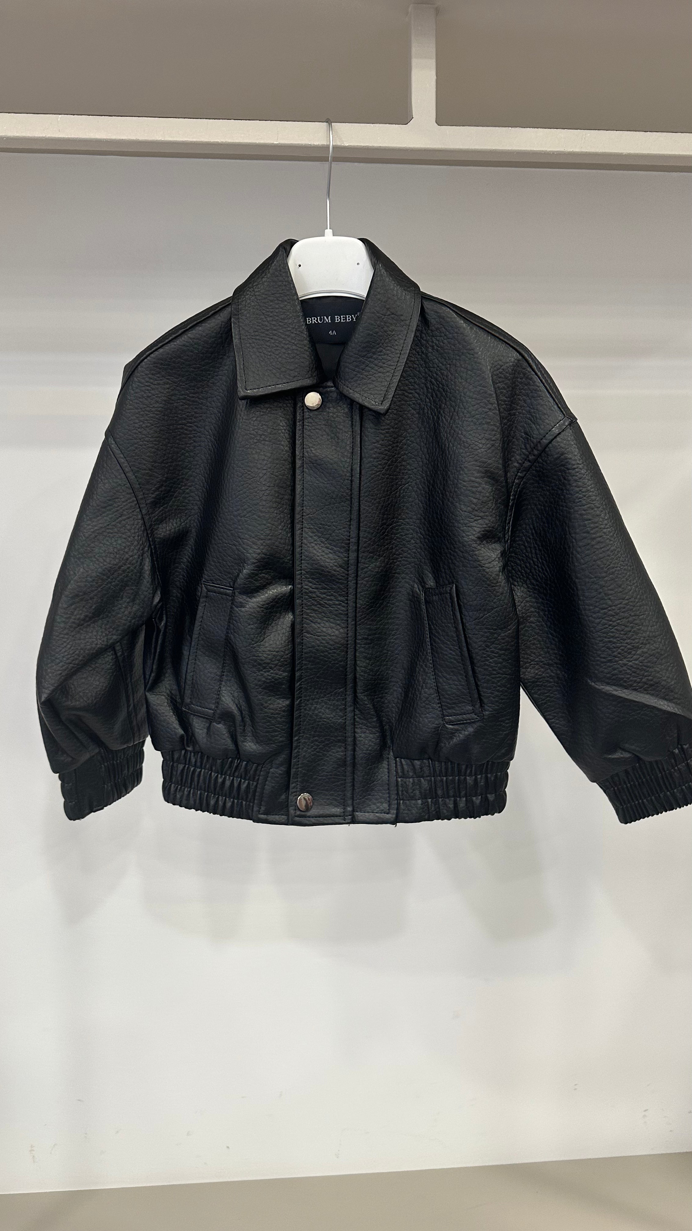 Bomber ECOPELLE 4-14A - NERO