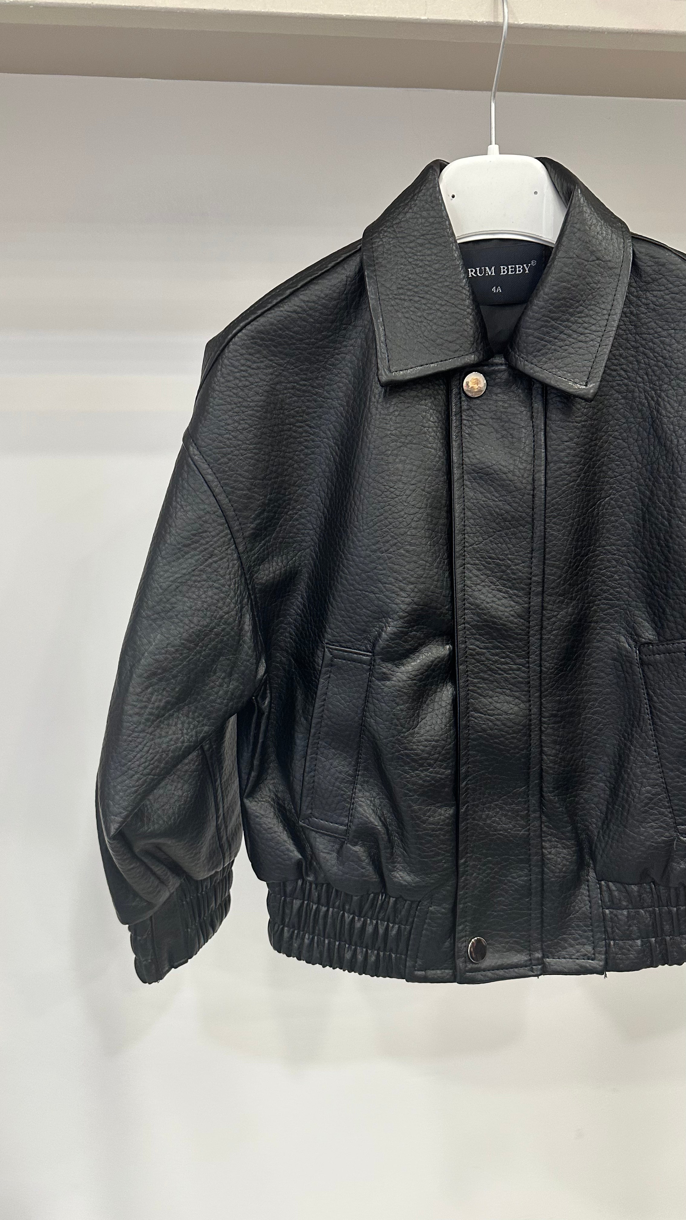 Bomber ECOPELLE 4-14A - NERO