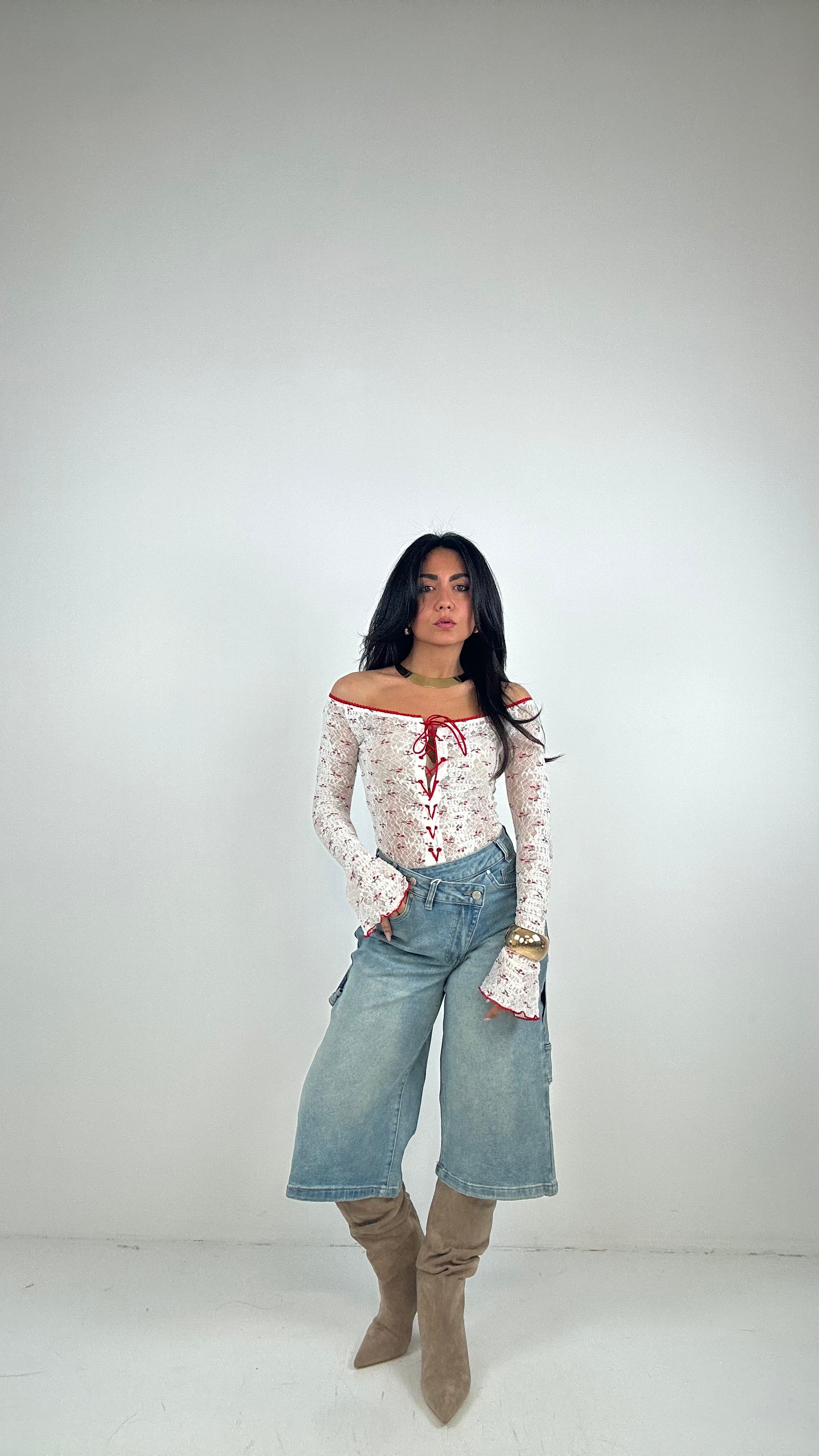 bermuda CINTO TRASV - JEANS
