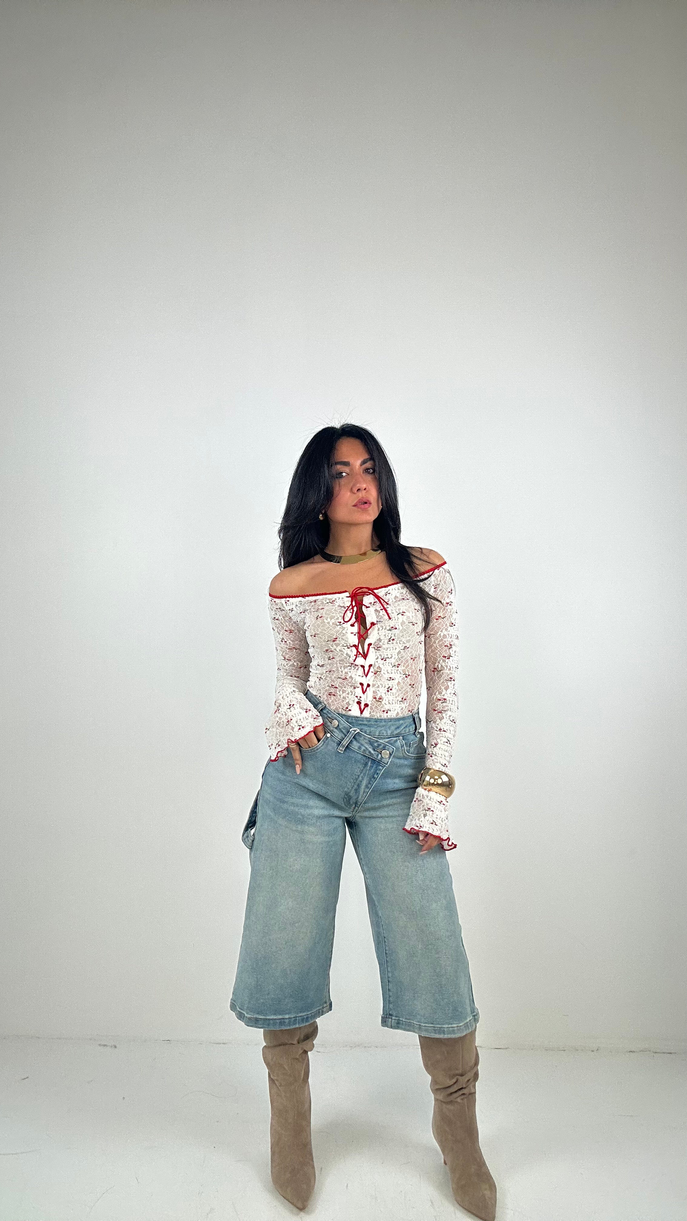 bermuda CINTO TRASV - JEANS