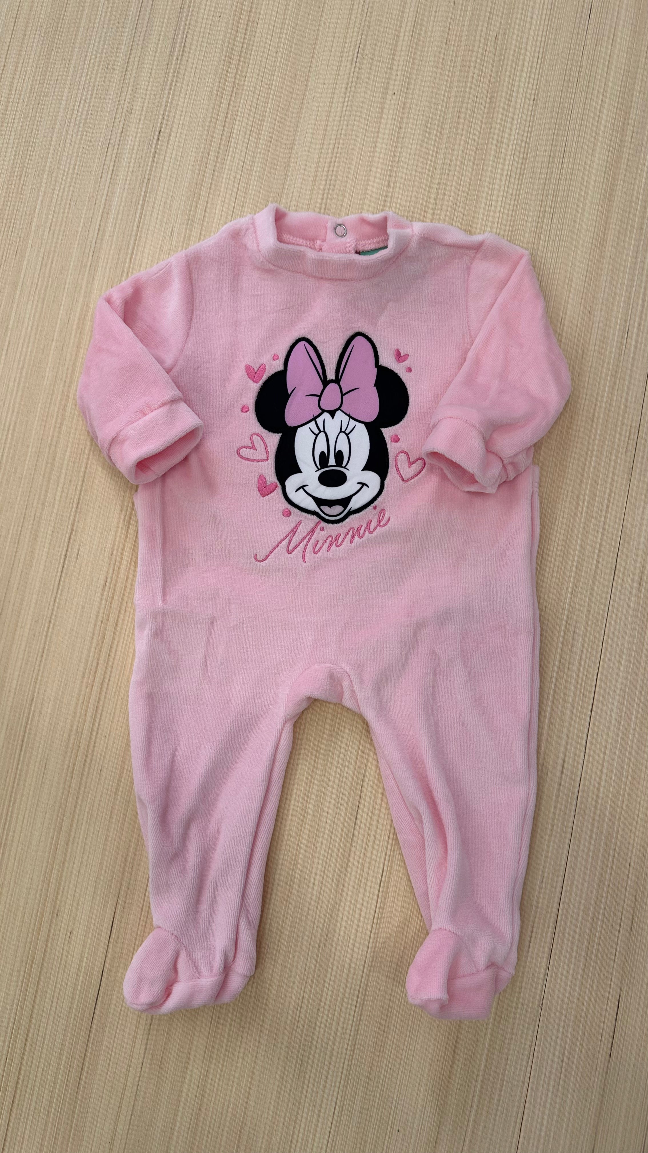 Pigiamino CALDO COTONE DISNEY 1-9M - ROSA CIPRIA
