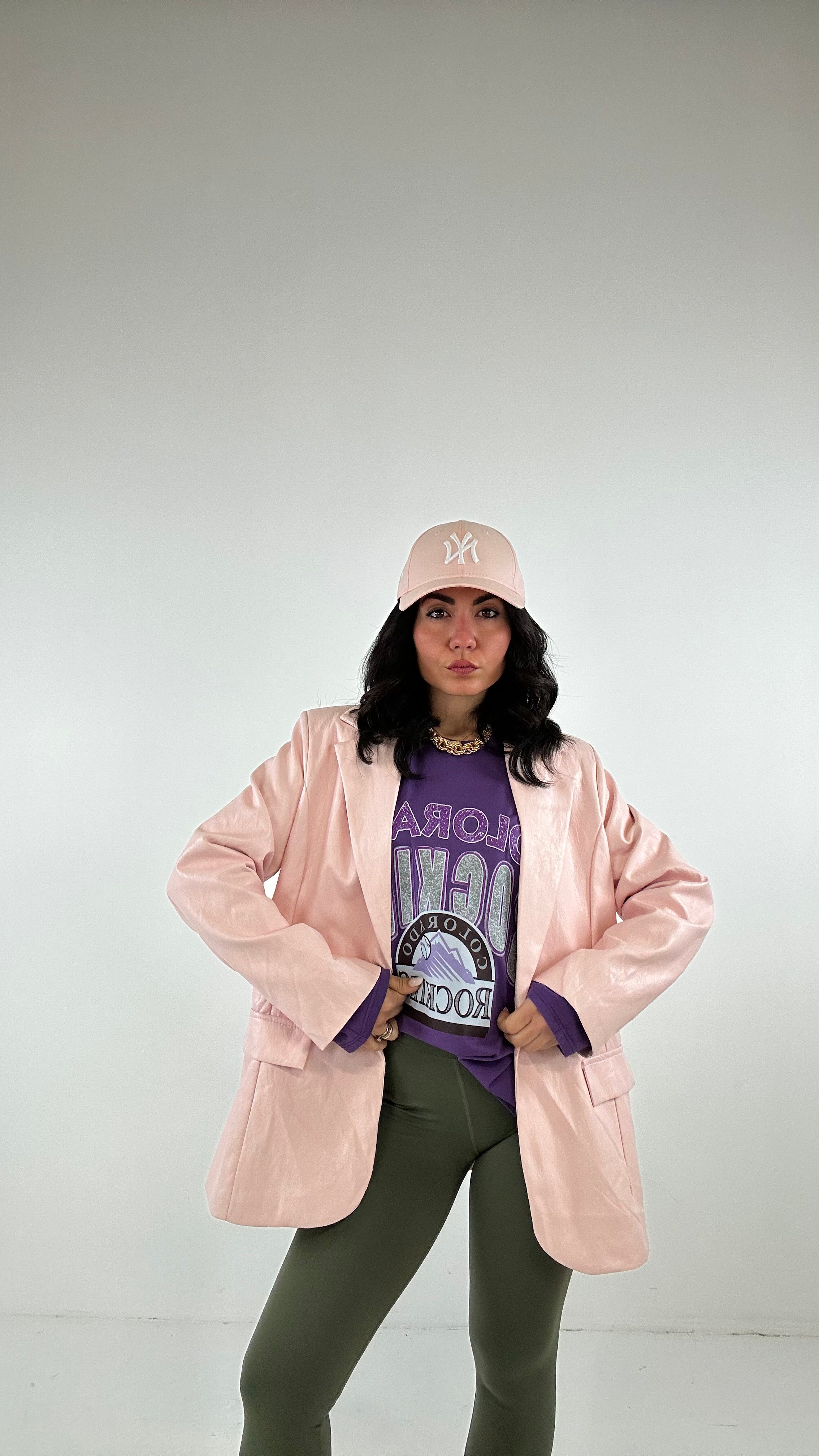 Blazer ECOPELLE MART - ROSA