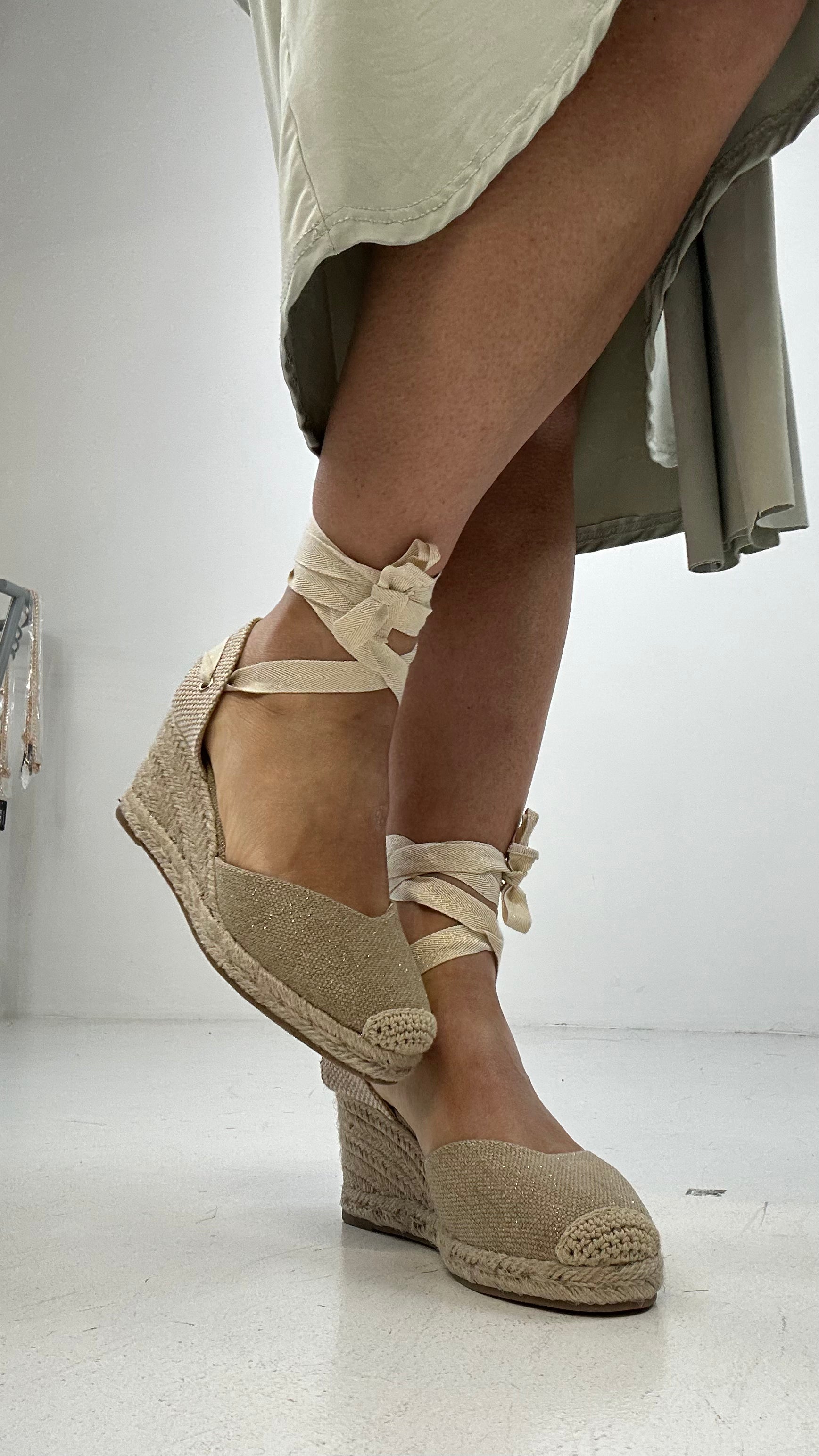 Espadrillas LACCIO BASSO - ORO