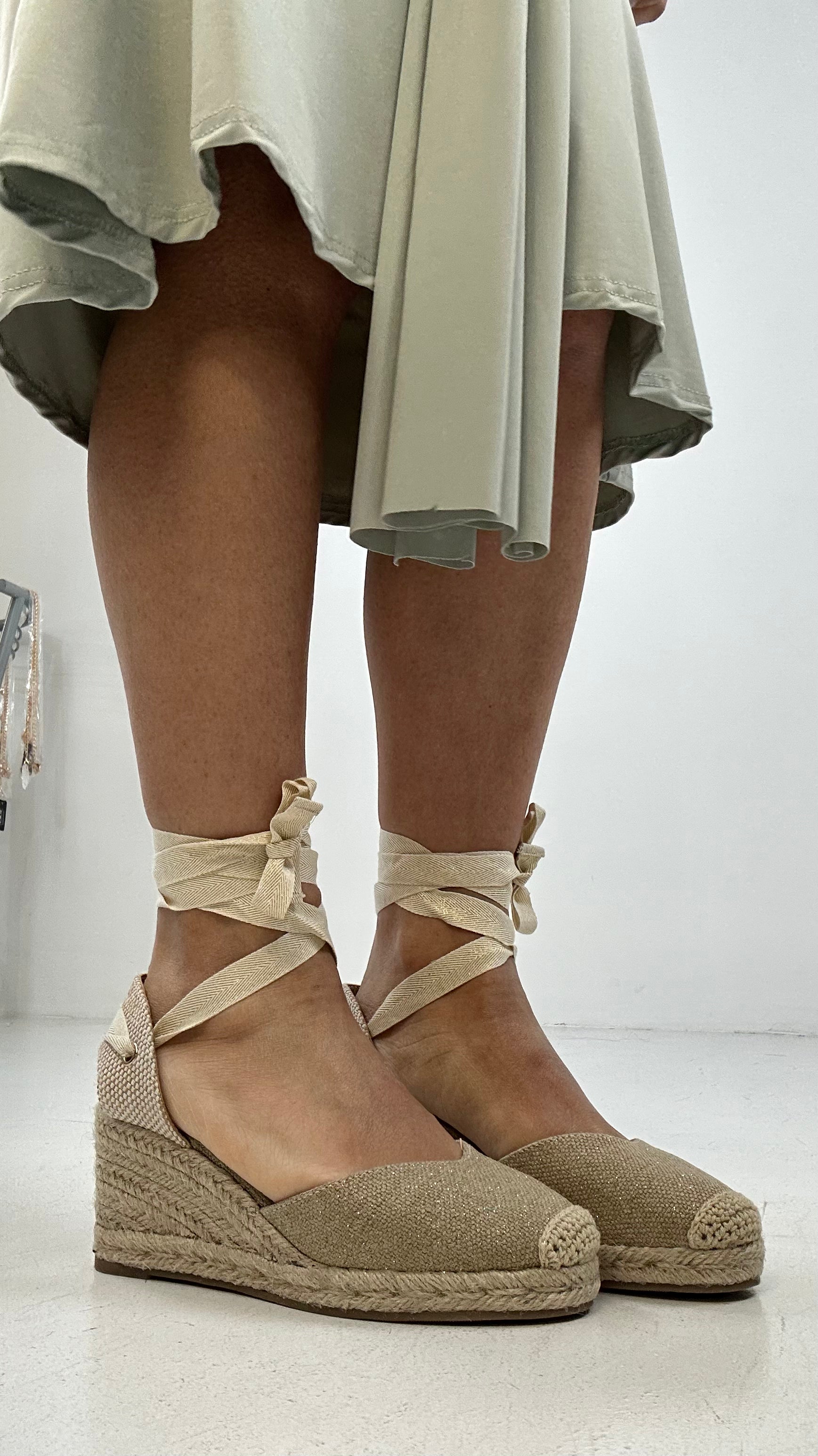 Espadrillas LACCIO BASSO - ORO