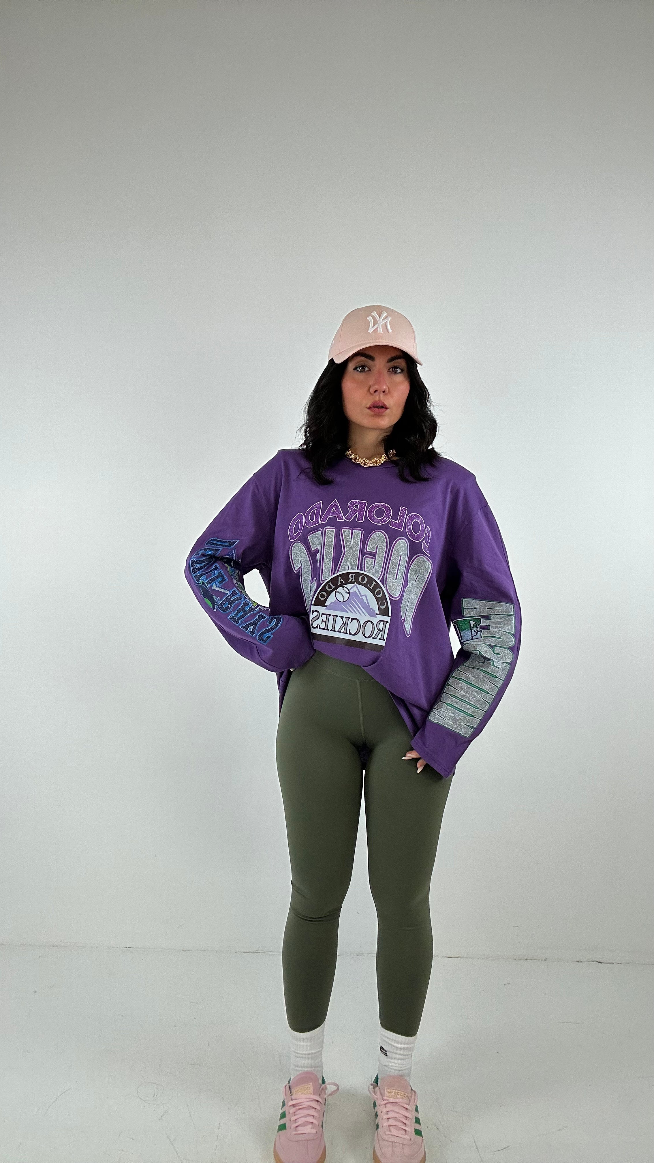 T-shirt SPALLINA CHAMPIONS - VIOLA