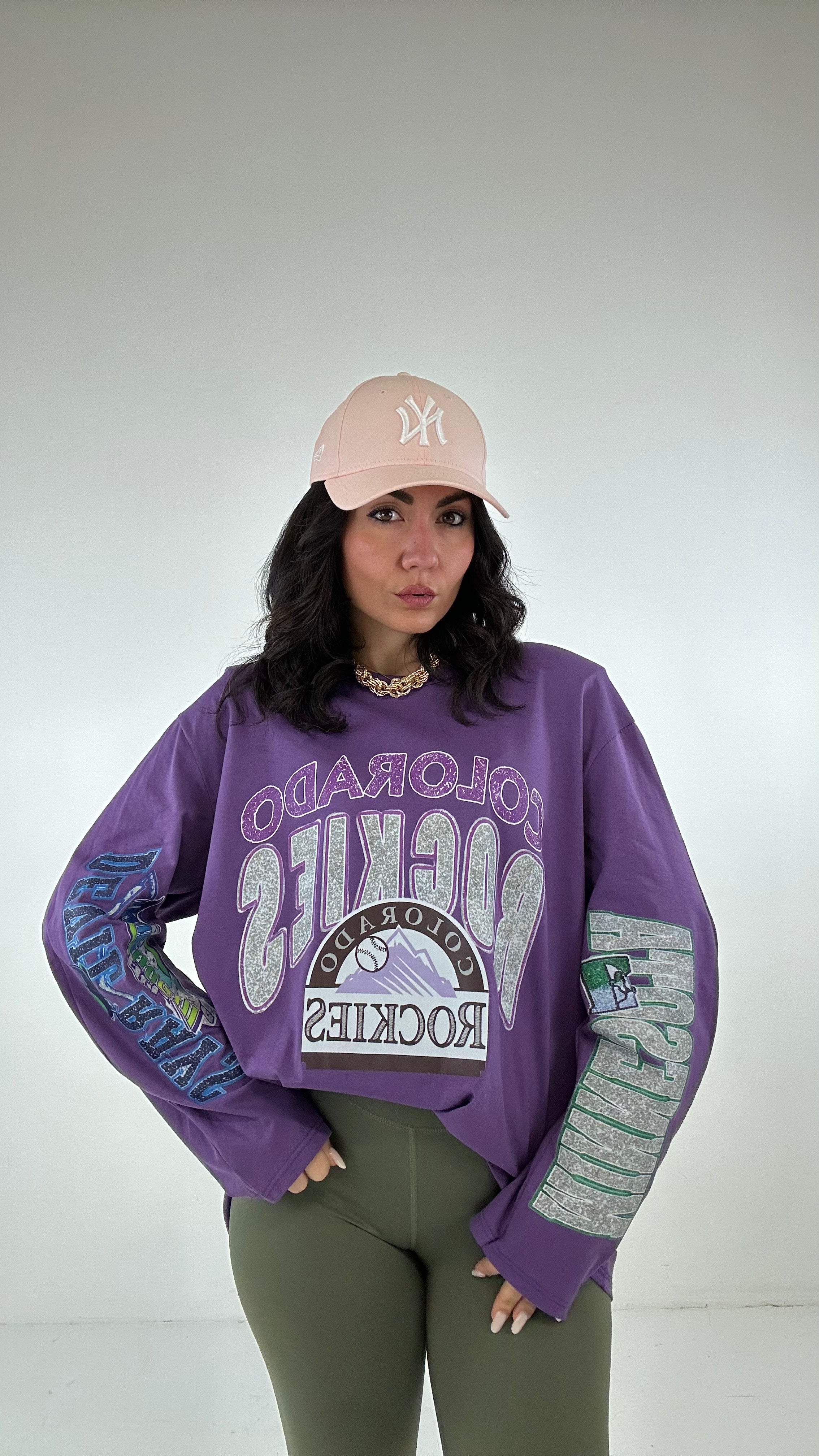 T-shirt SPALLINA CHAMPIONS - VIOLA