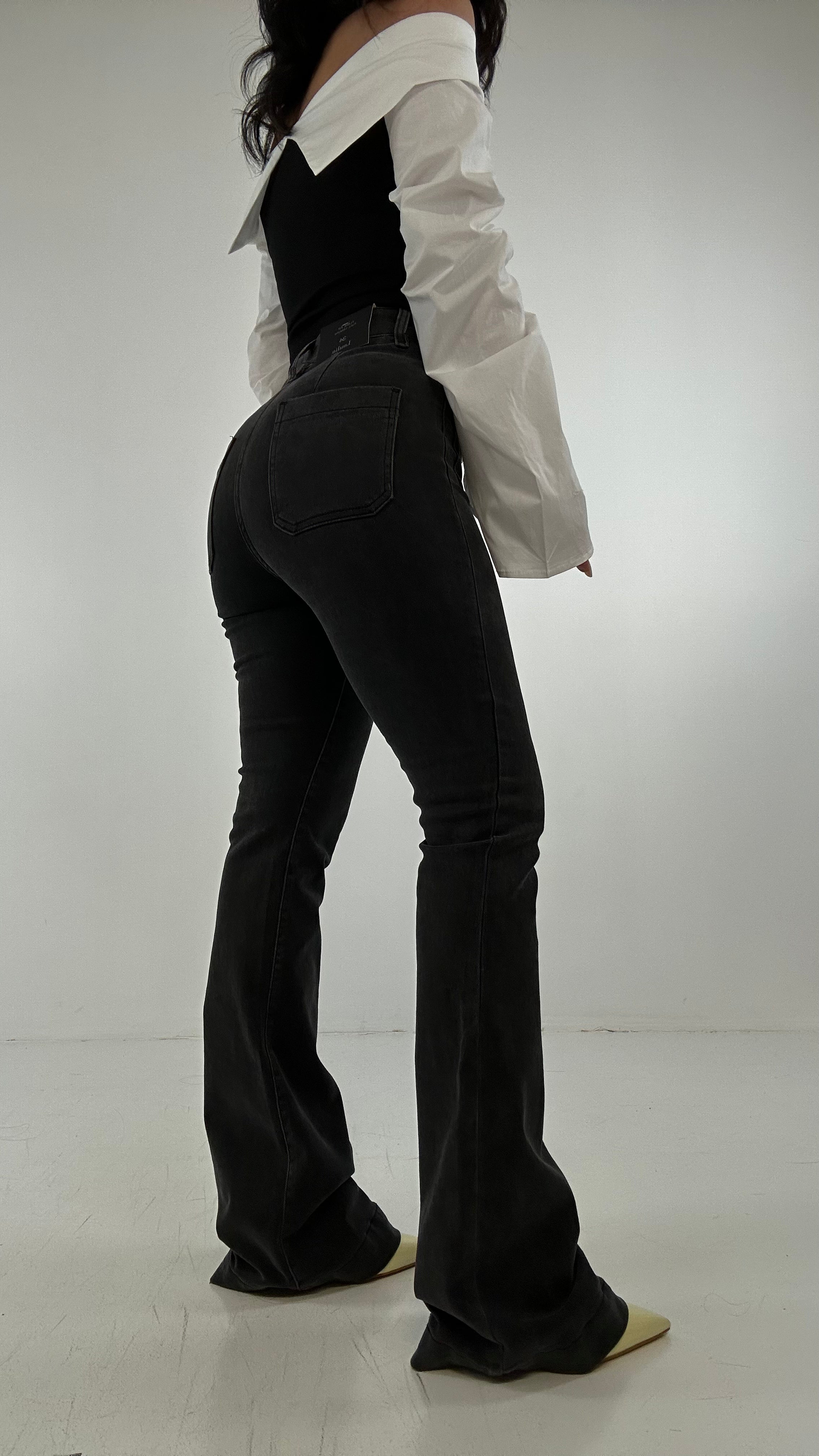 Jeans FLARE FIT - NERO