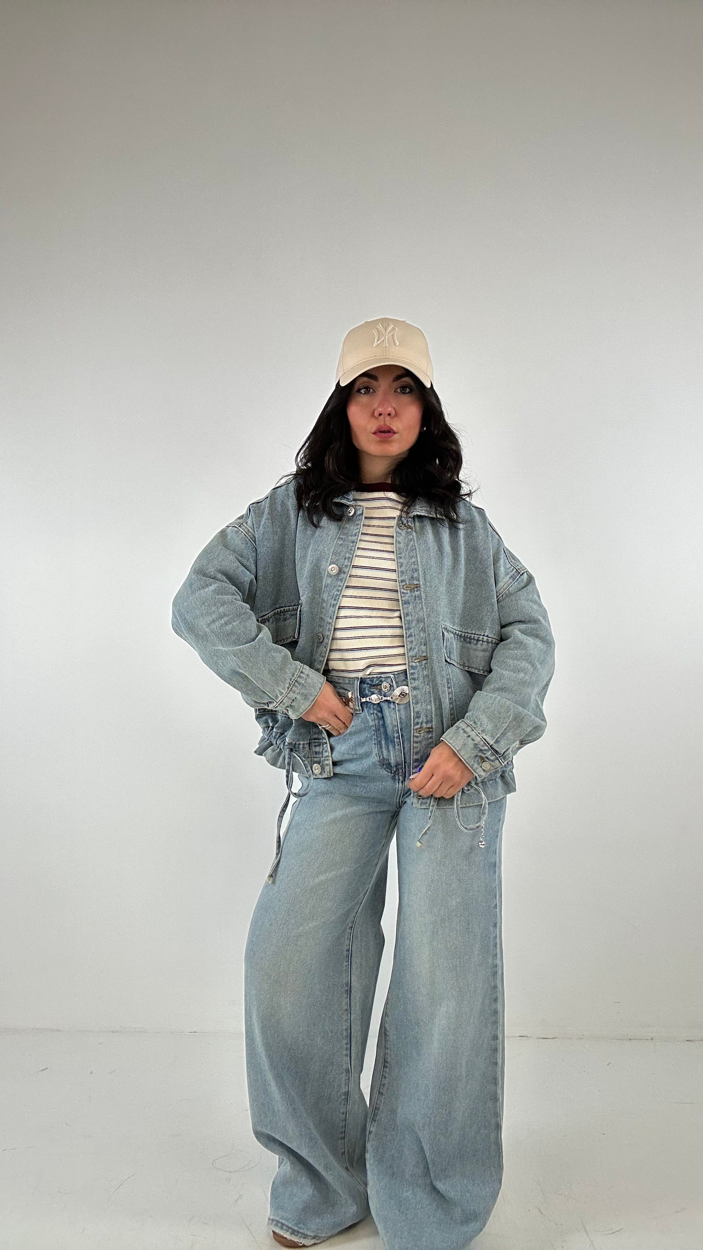 Jeans WIDE LEG CATENELLA - JEANS