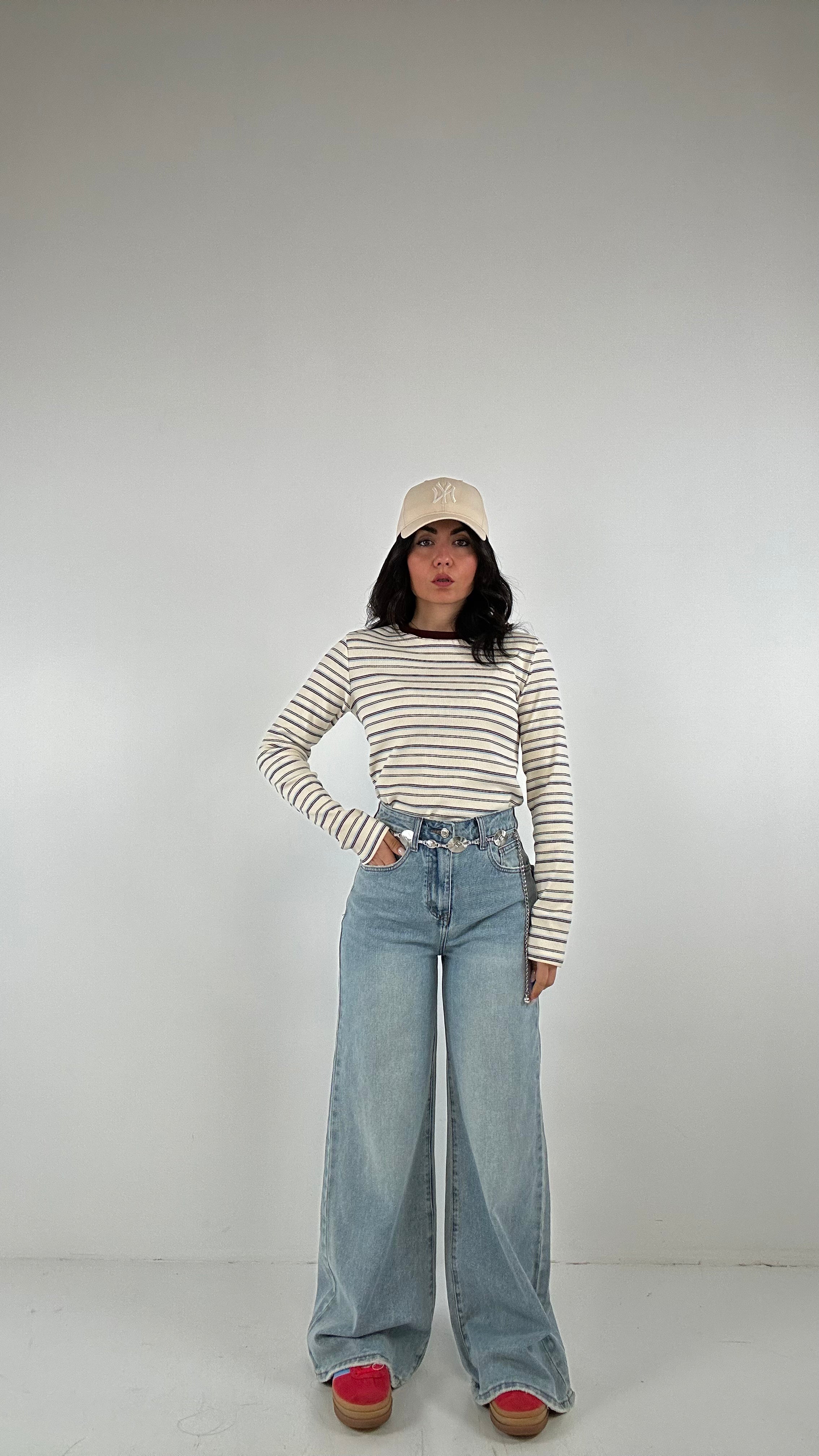 Jeans WIDE LEG CATENELLA - JEANS