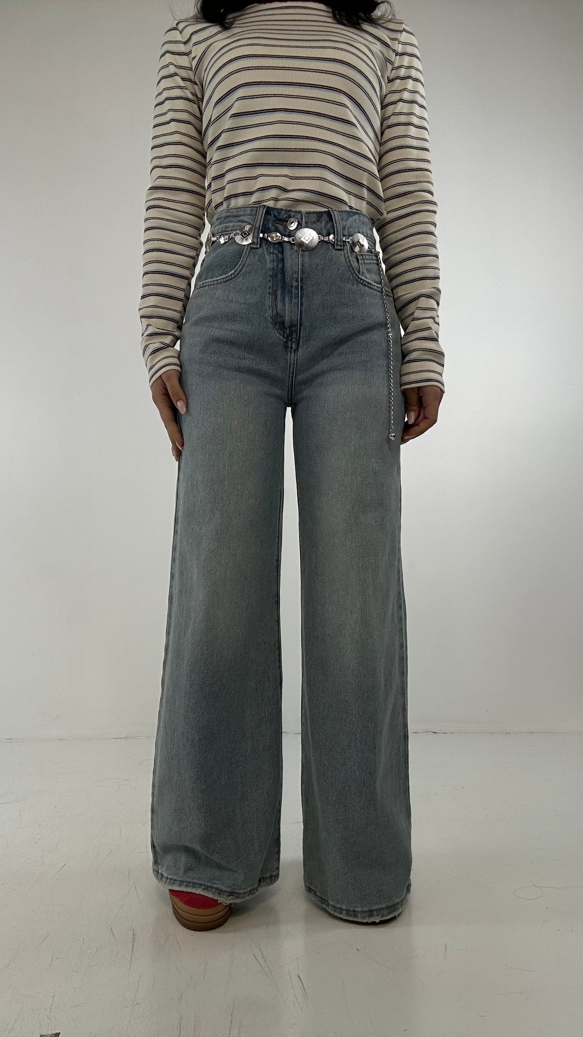 Jeans WIDE LEG CATENELLA - JEANS