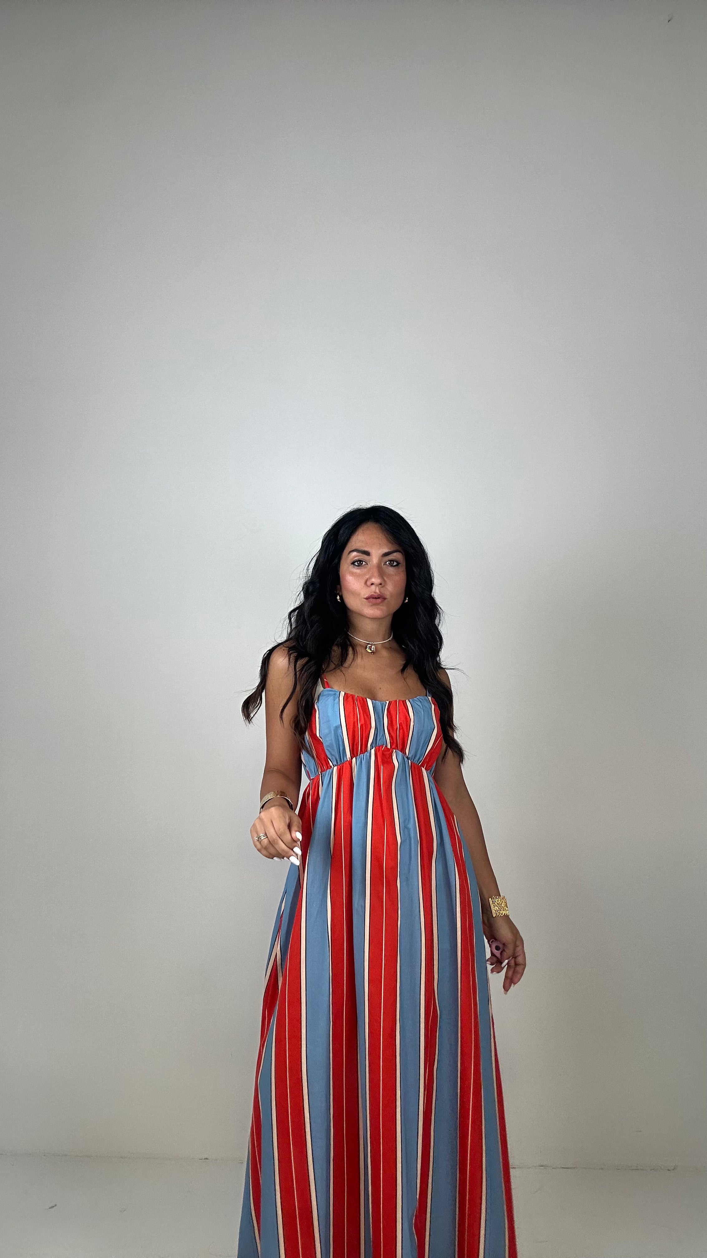 Vestito MARINA - ROSSO