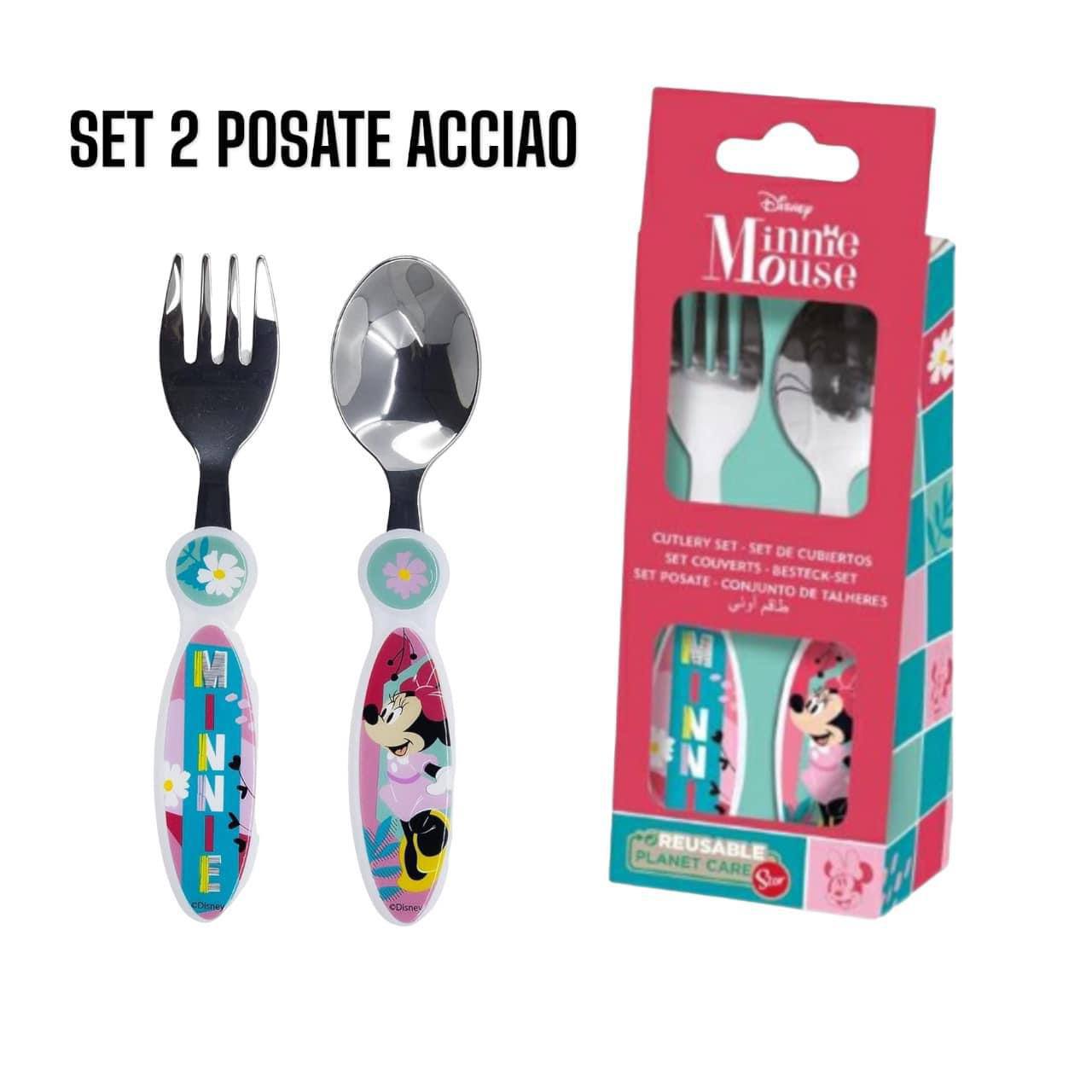 Set POSATE ACCIAIO - PORPORA