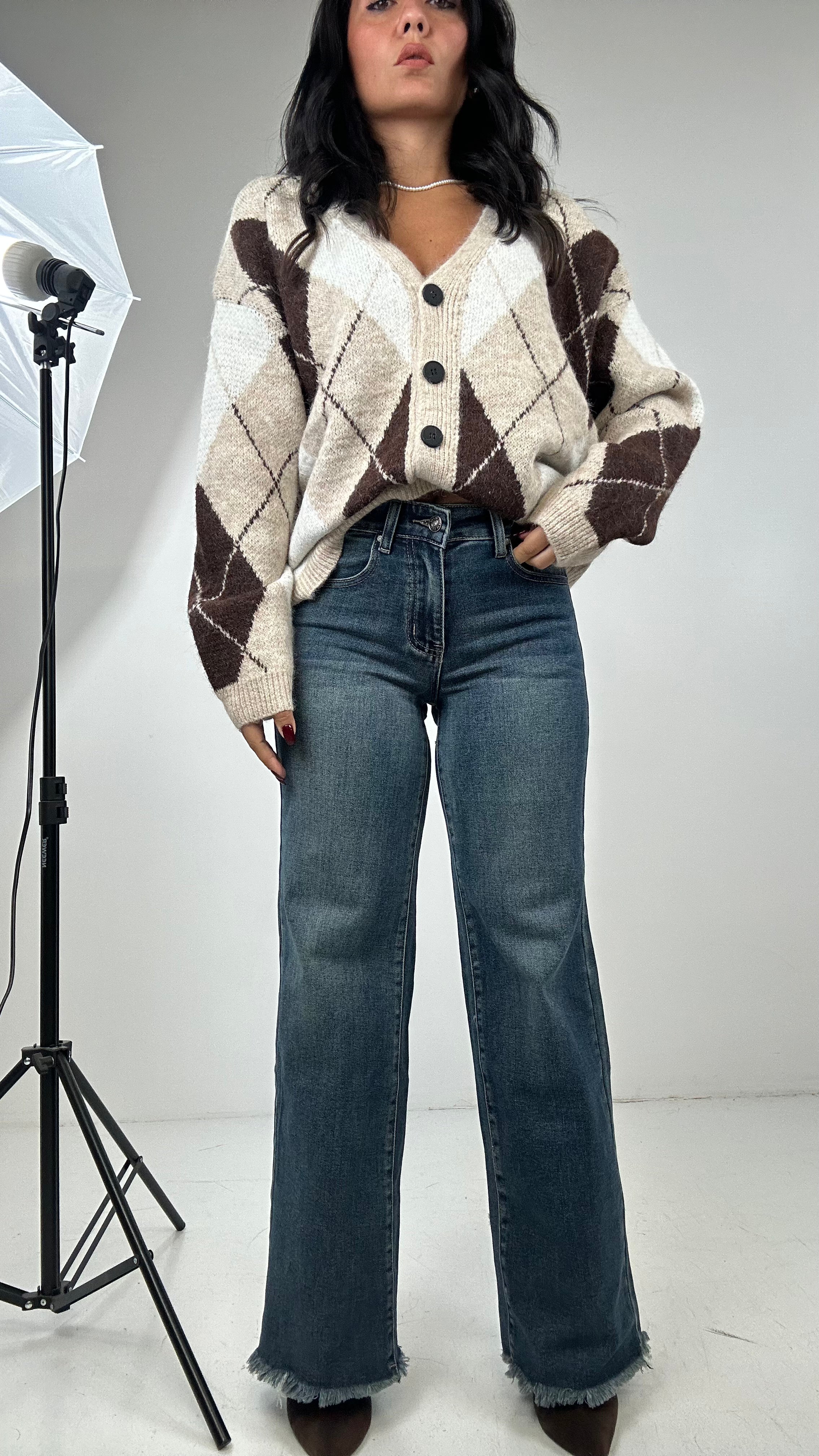 Jeans STRAIGHT ANKLE LEG - JEANS
