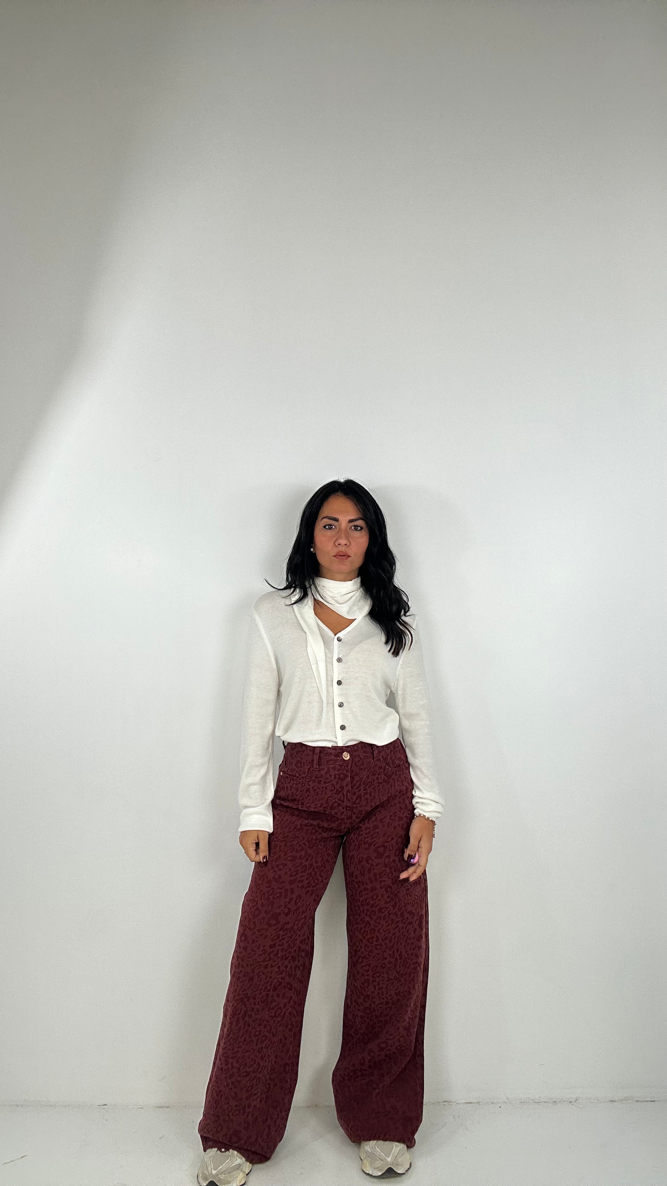 Jeans MACULATO - BORDEAUX