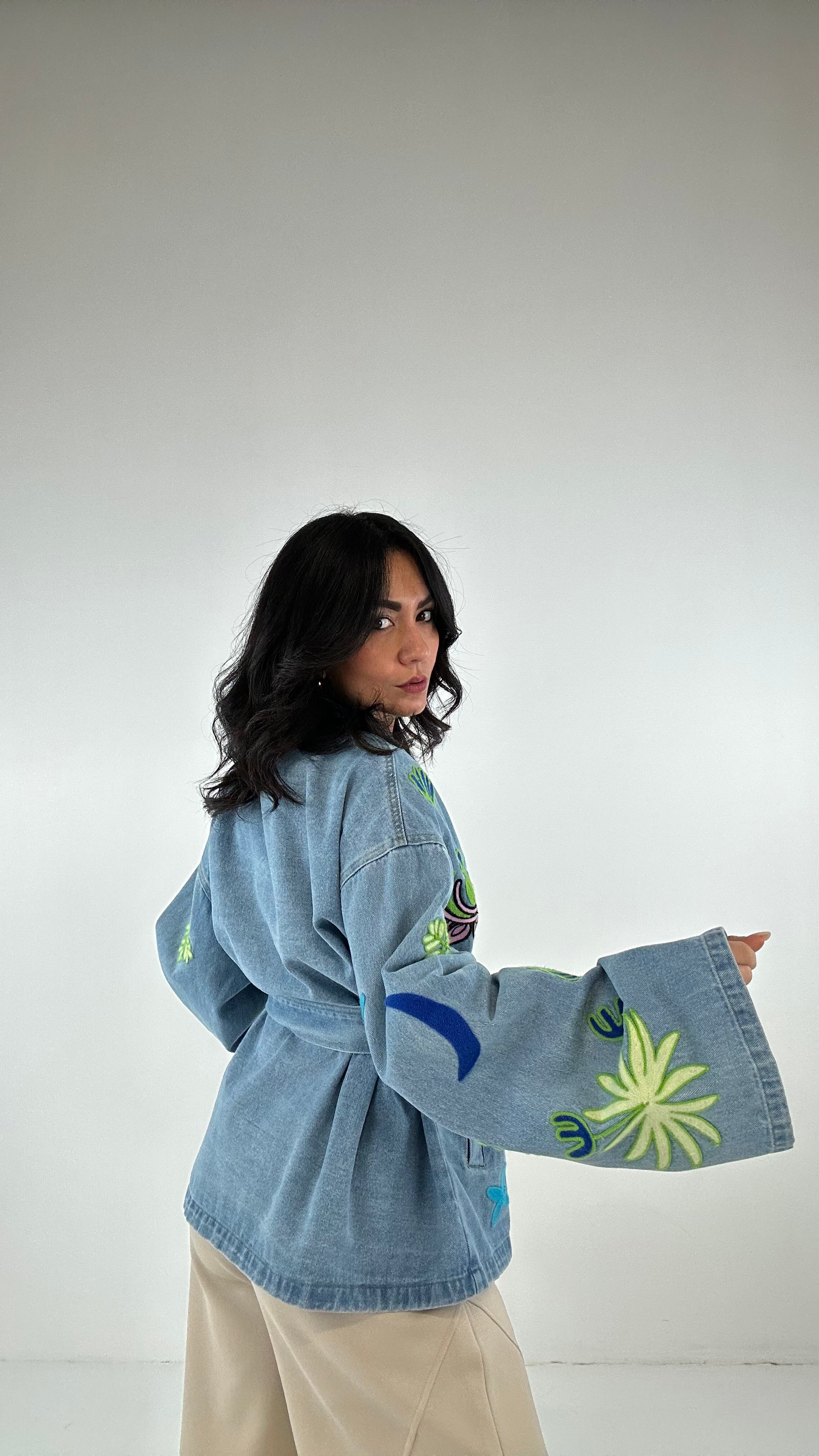 Giubbino MALDIVE - JEANS CHIARO