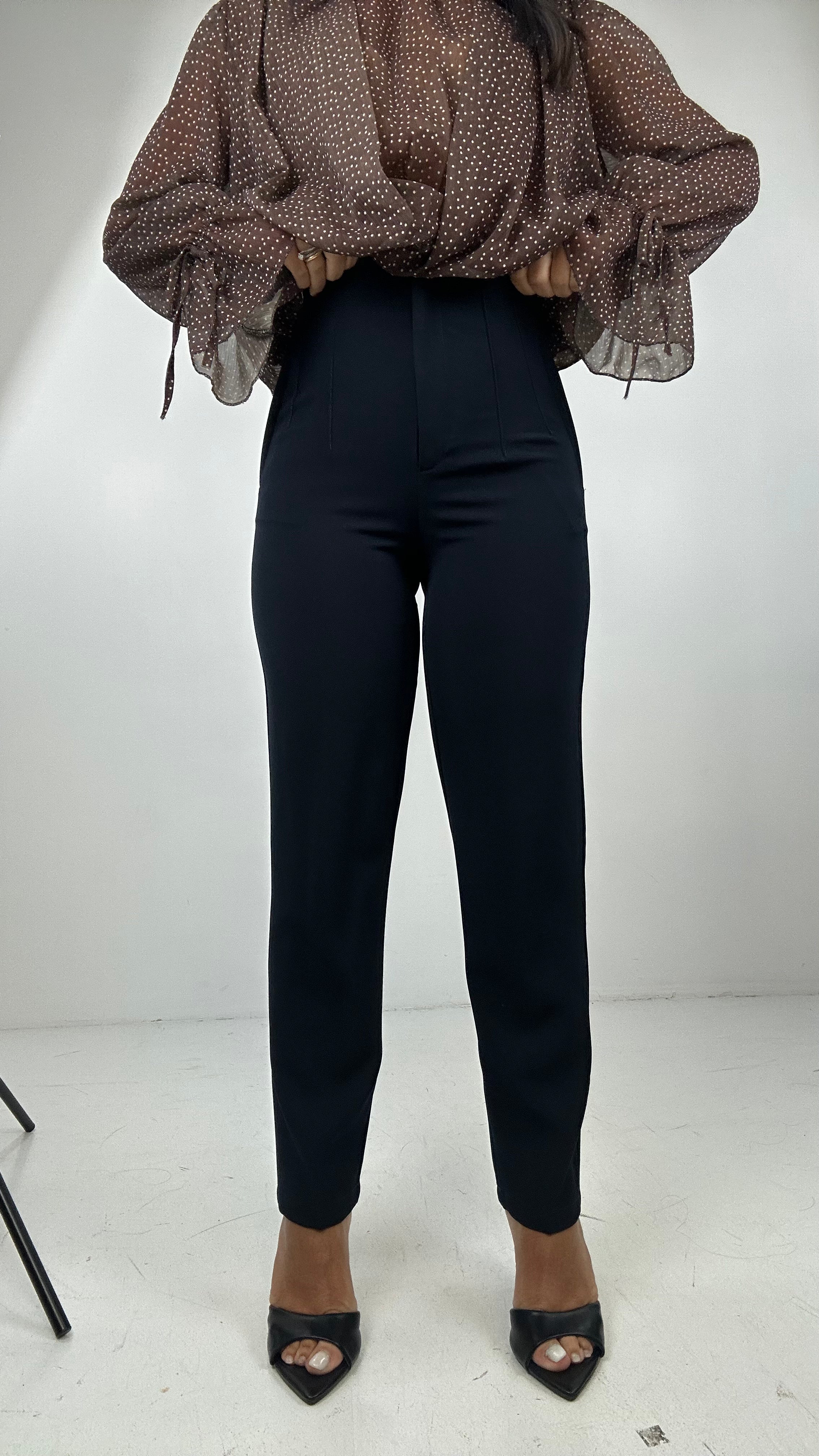 Pantalone SIGARETTA ZAR - BLU