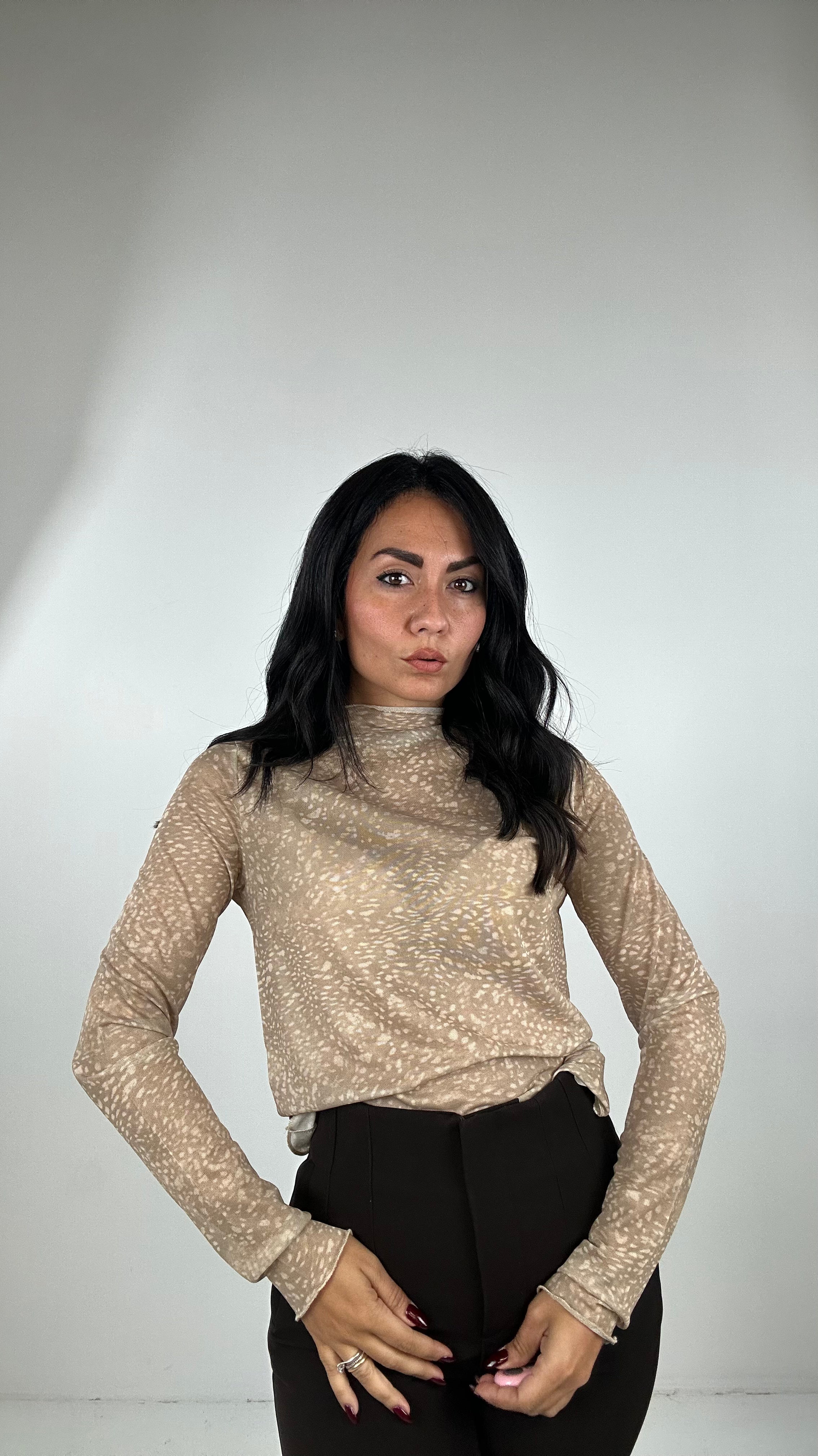 Maglia VELOBAMBI - KHAKI