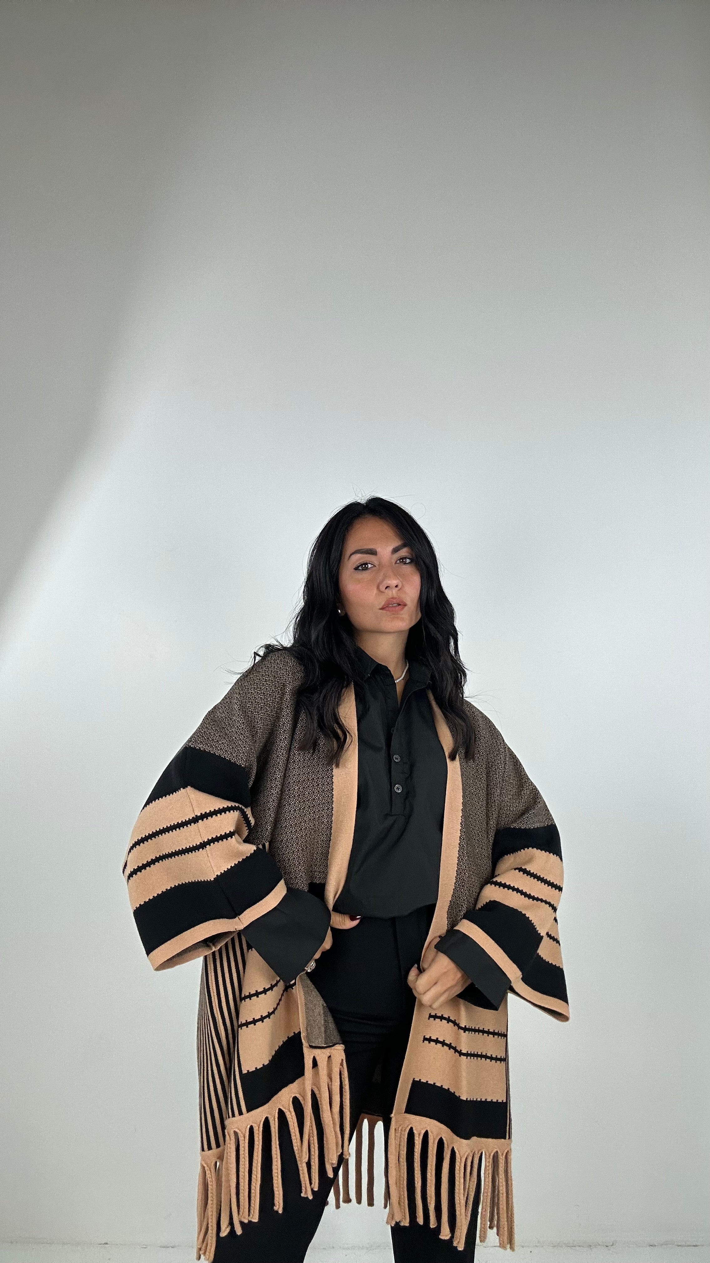 Kimono MANTELLA - CAMMELLO