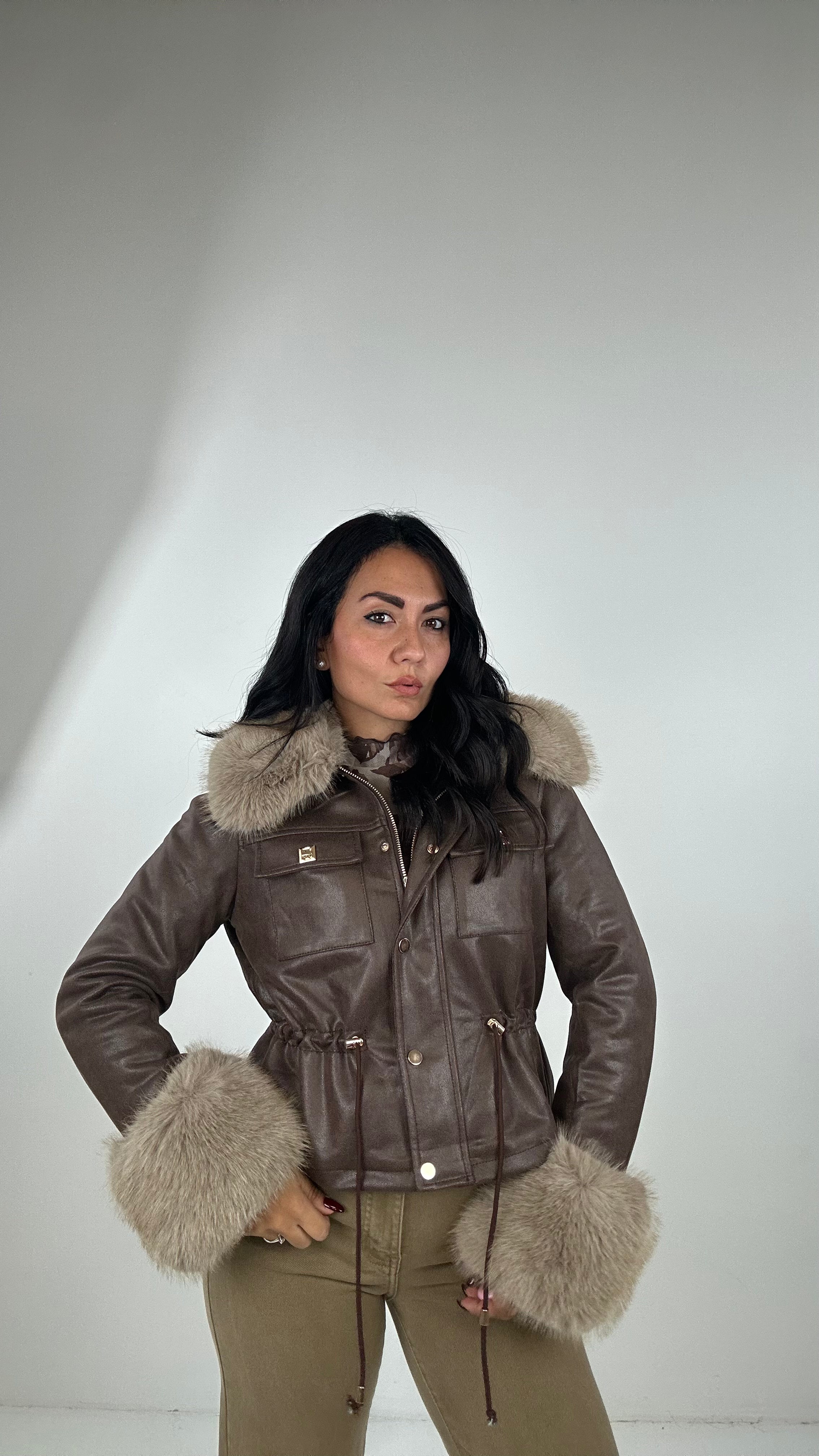 Giubbino ECOP - MARRONE