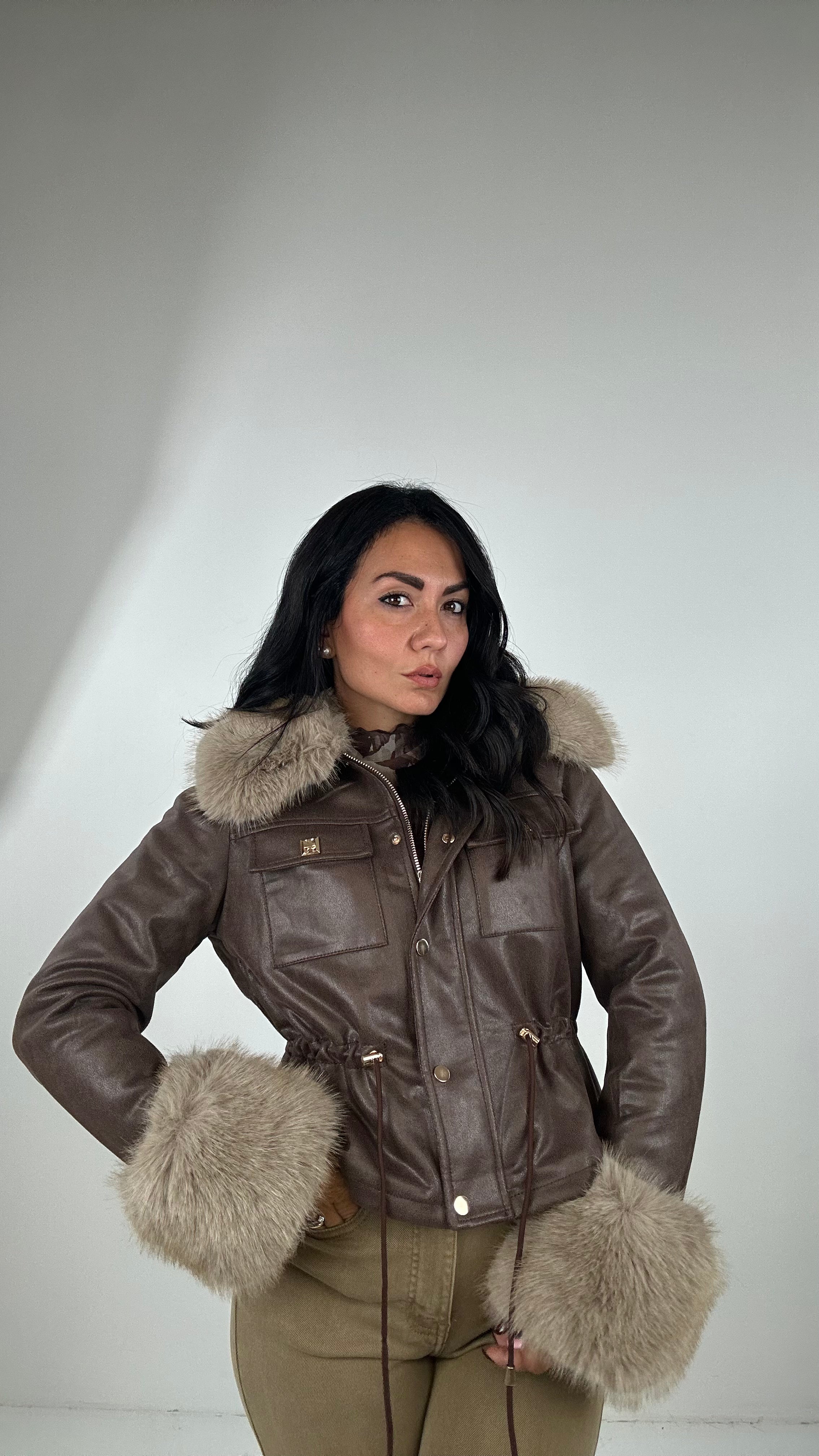 Giubbino ECOP - MARRONE