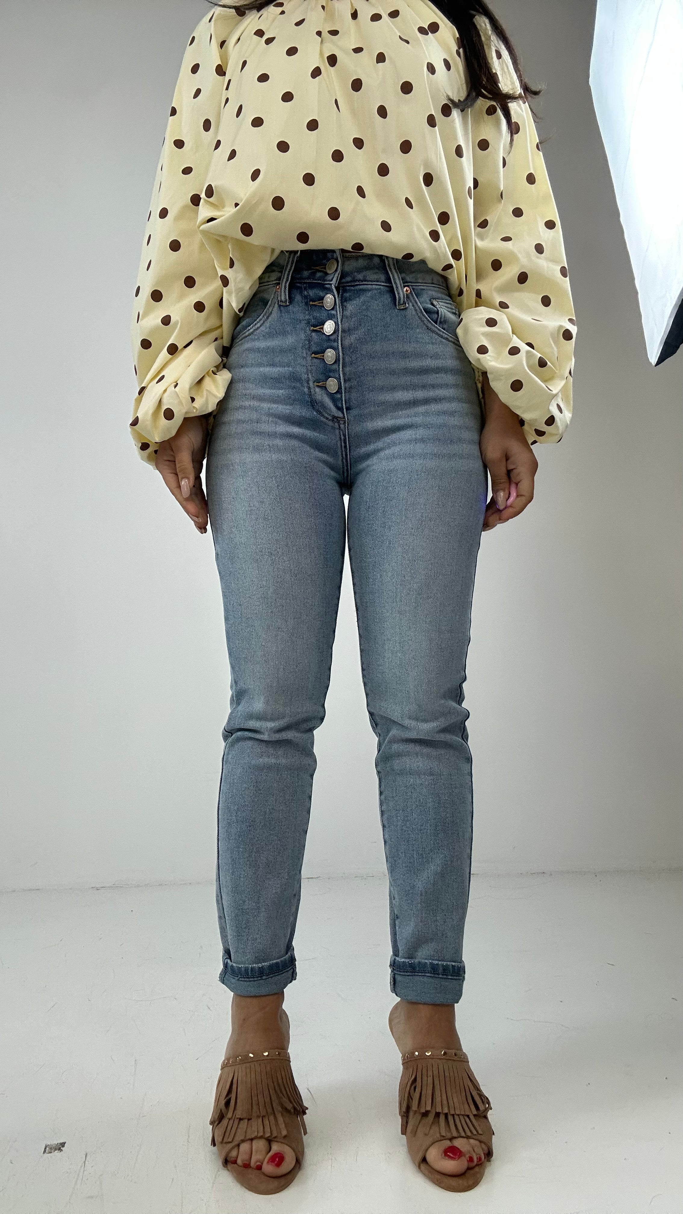 Jeans MOMFIT BOTTONCINI - JEANS