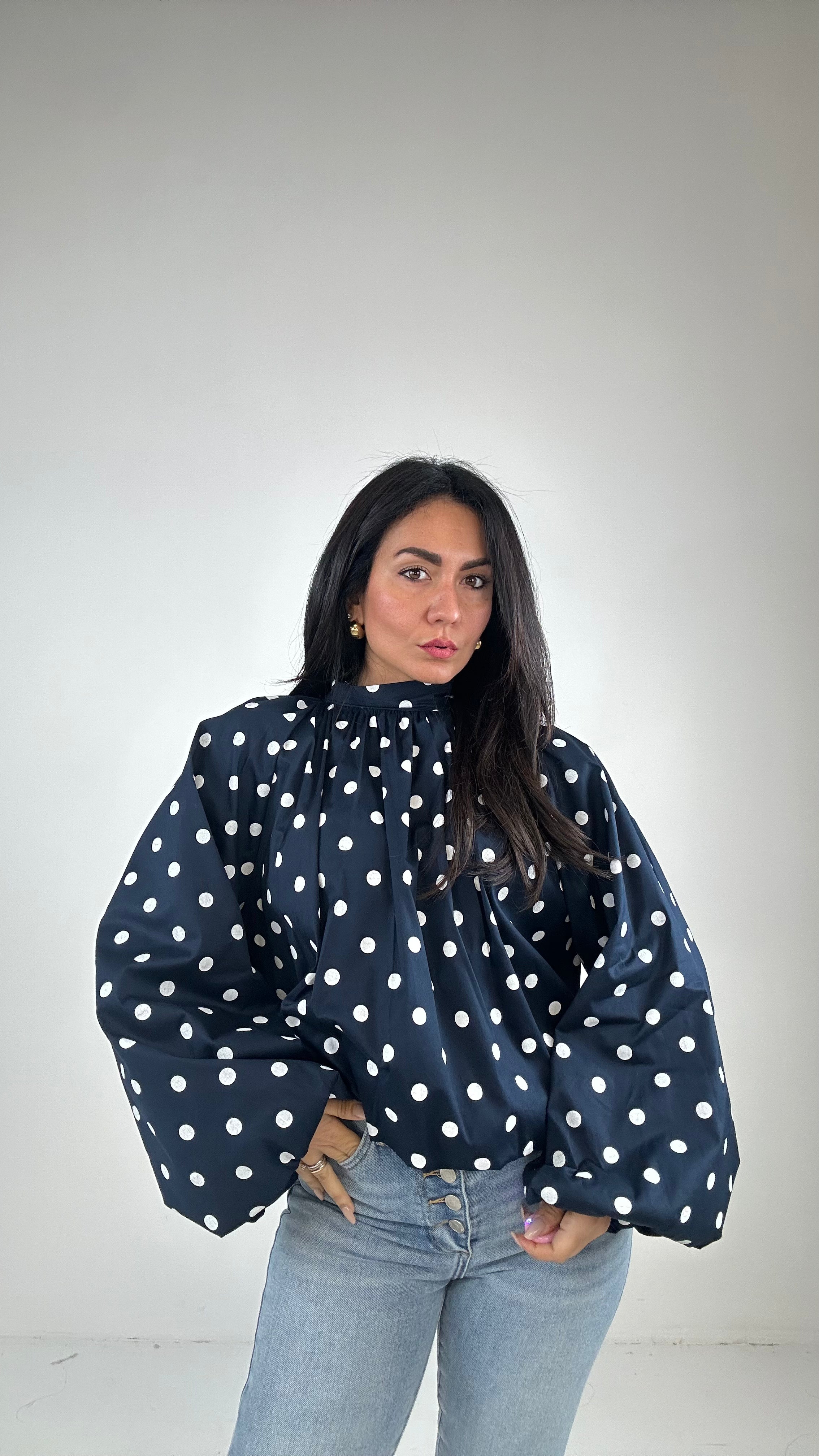 Blusa POIS APERTURA - BLU