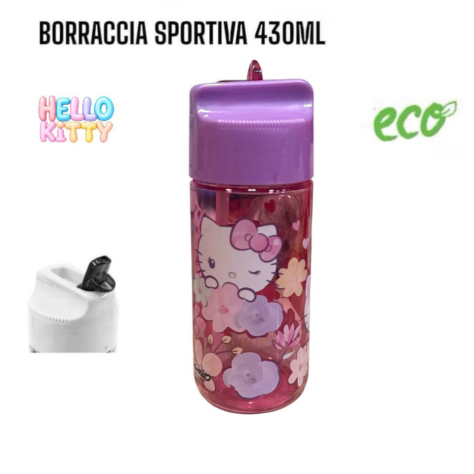 Borraccia HELLO KITTY CON BECCU - ROSA