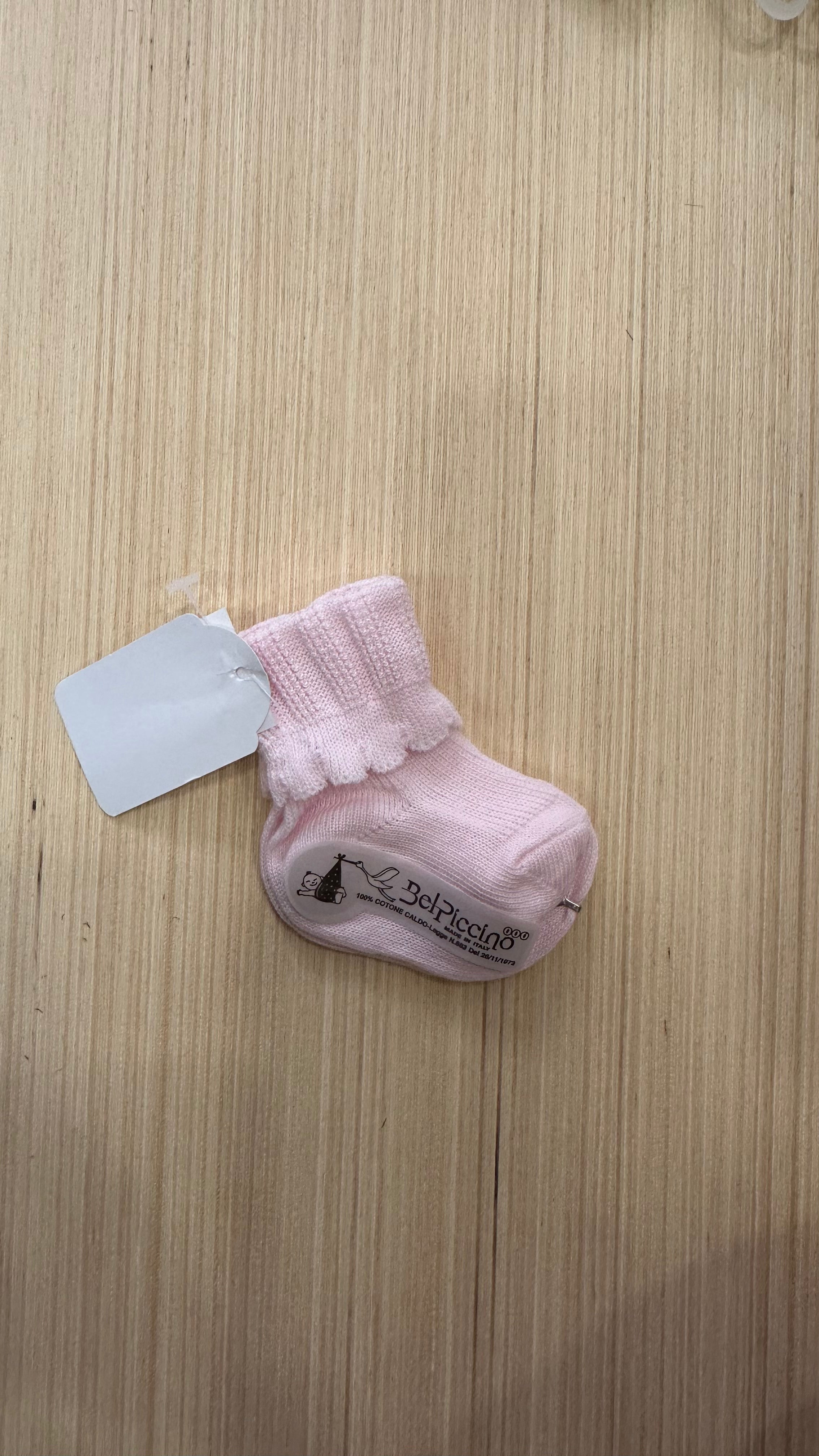 Calzini NEONATA CALDO COTONE - ROSA CIPRIA