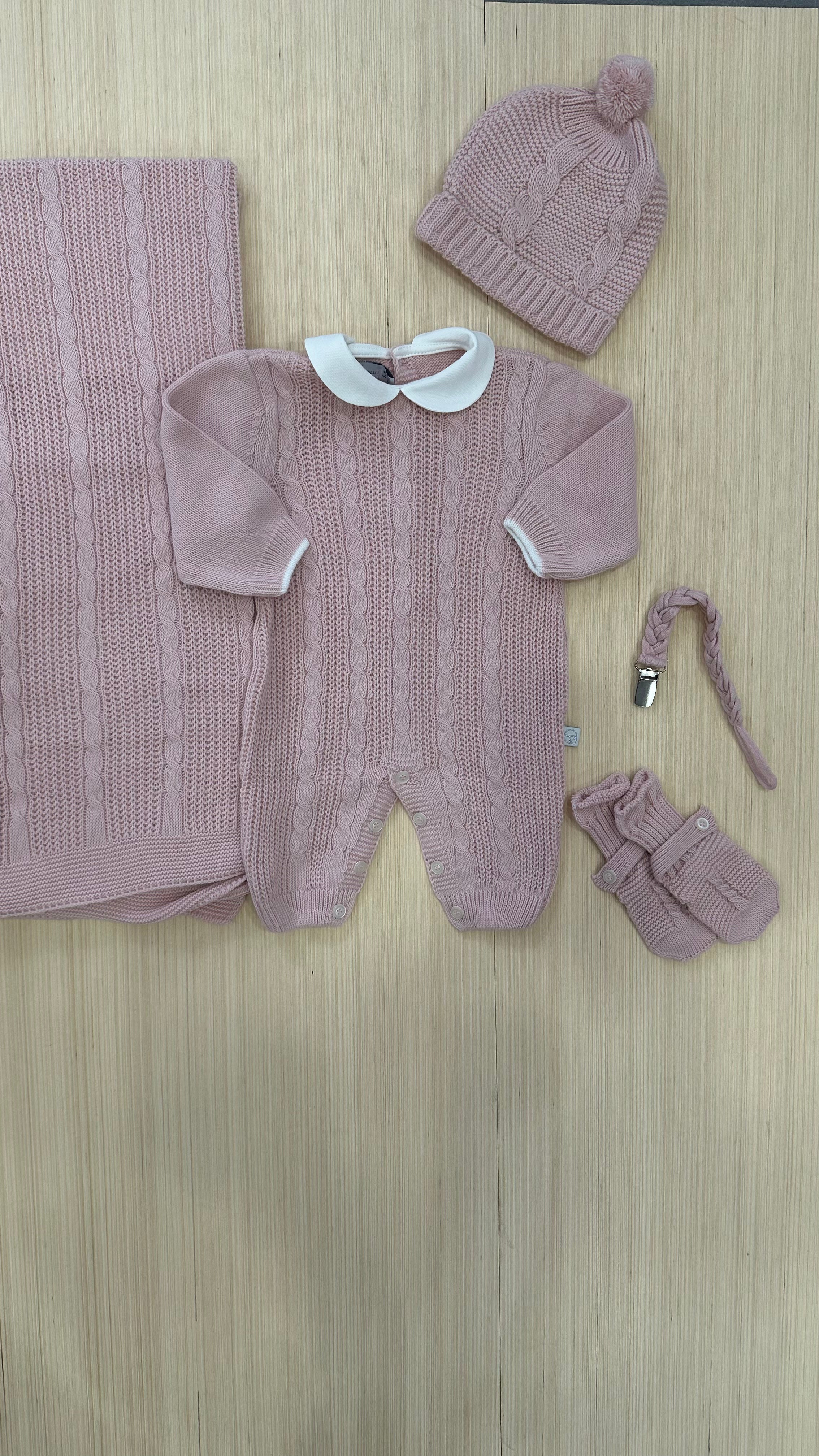 Set NASCITA NAZARENO 5PZ - ROSA