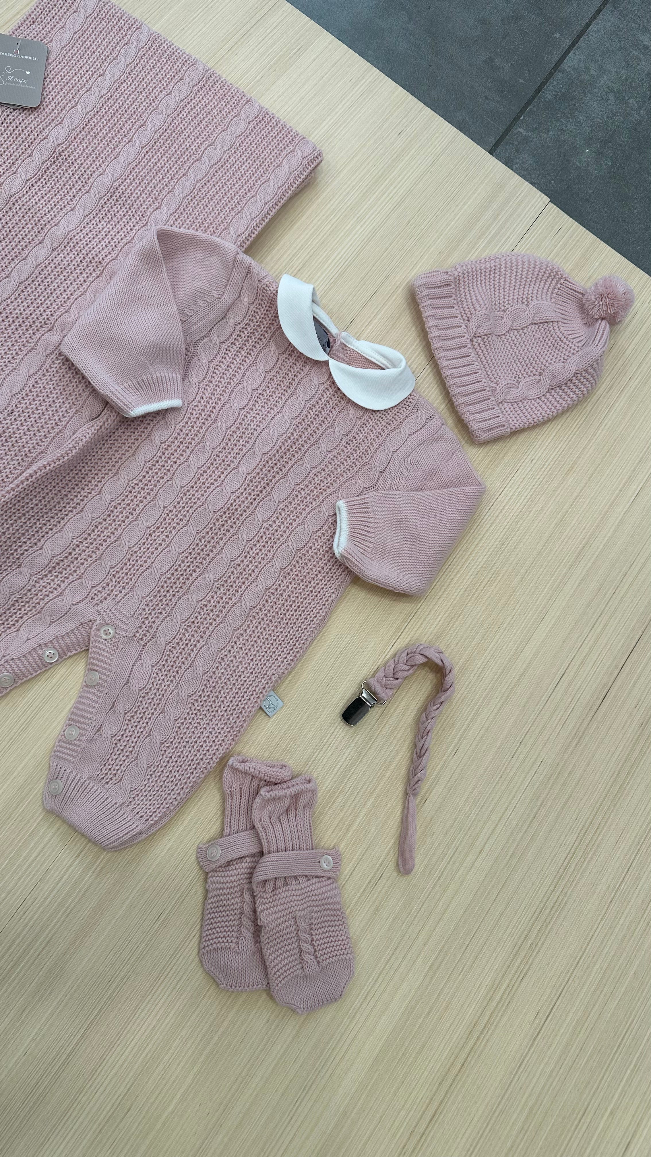 Set NASCITA NAZARENO 5PZ - ROSA