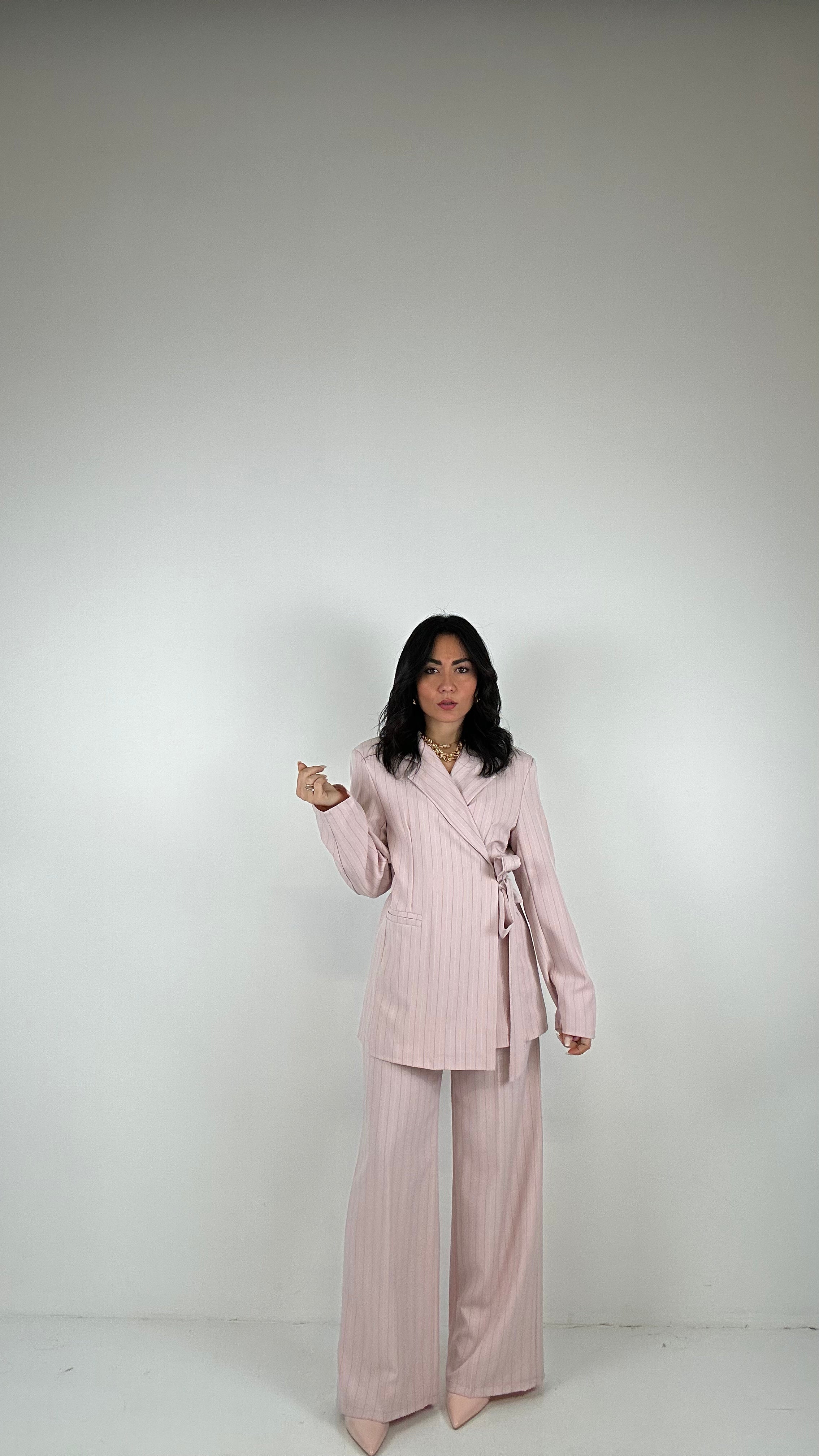 Tailleur GESSATO LACCETTO - ROSA