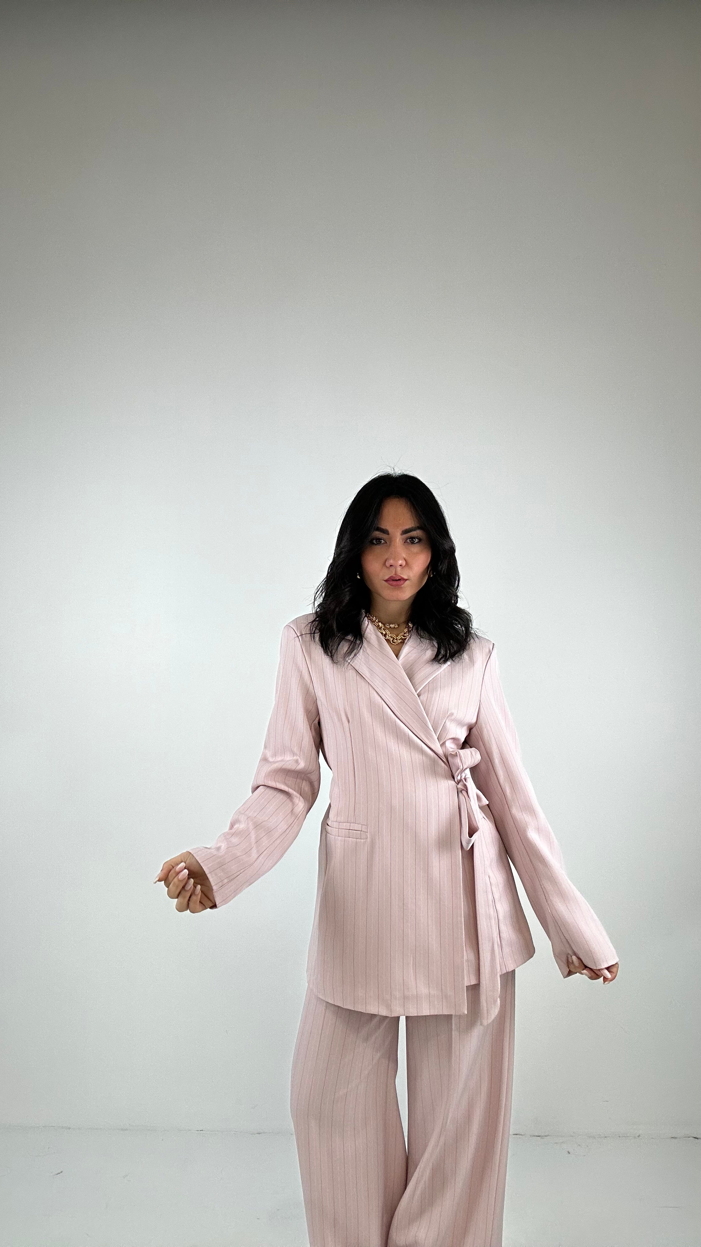 Tailleur GESSATO LACCETTO - ROSA