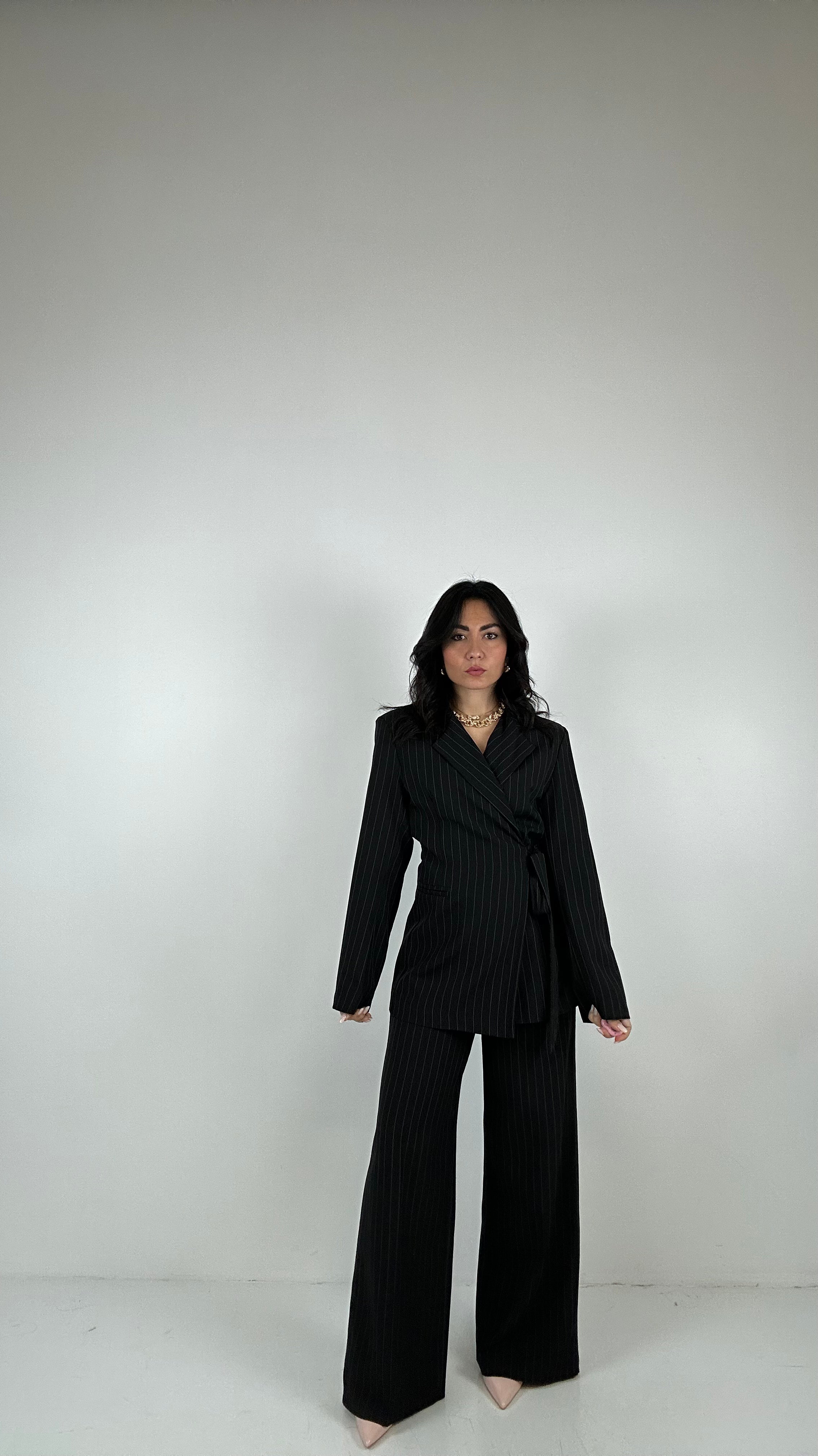 Tailleur GESSATO LACCETTO - NERO