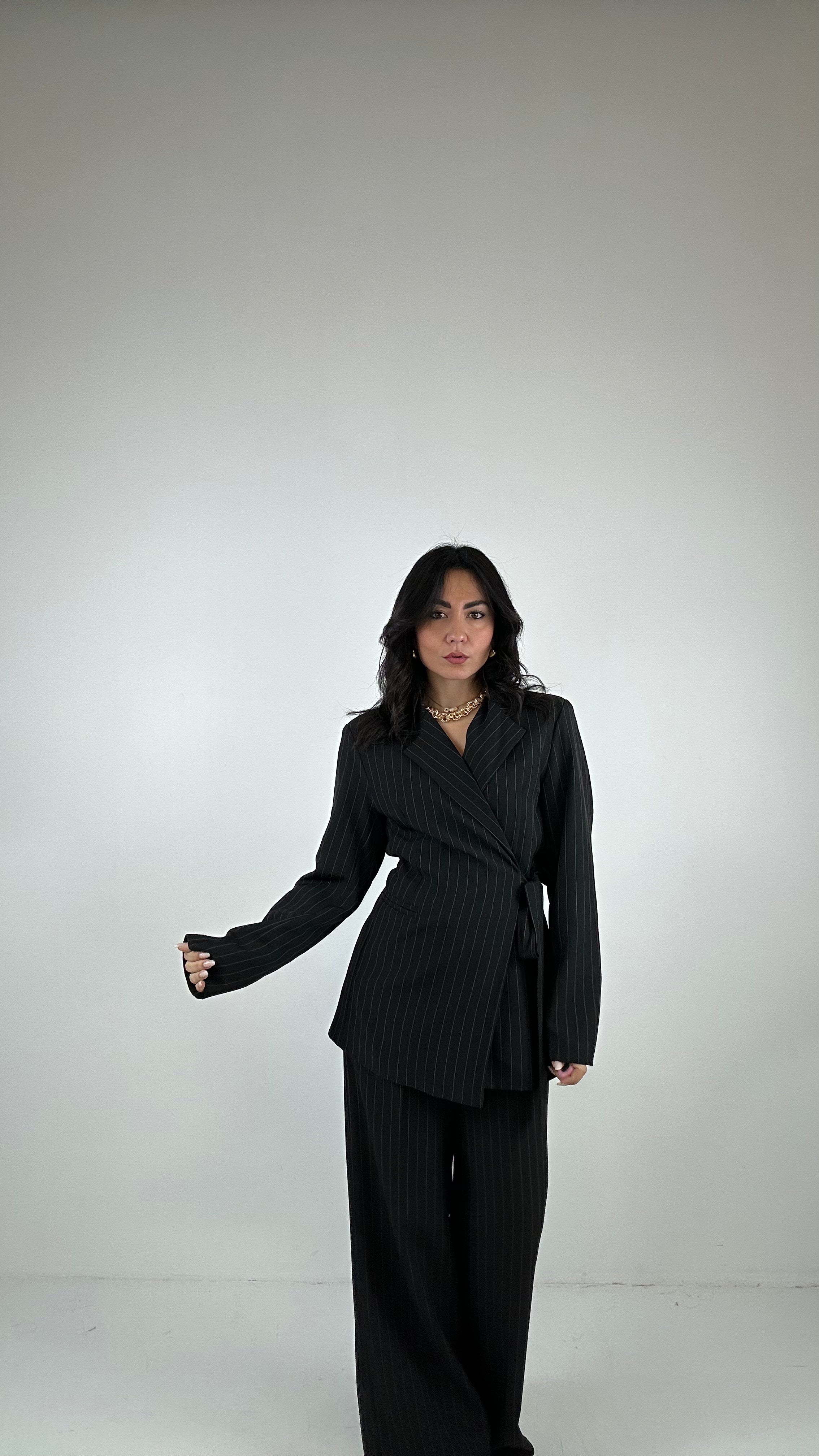 Tailleur GESSATO LACCETTO - NERO