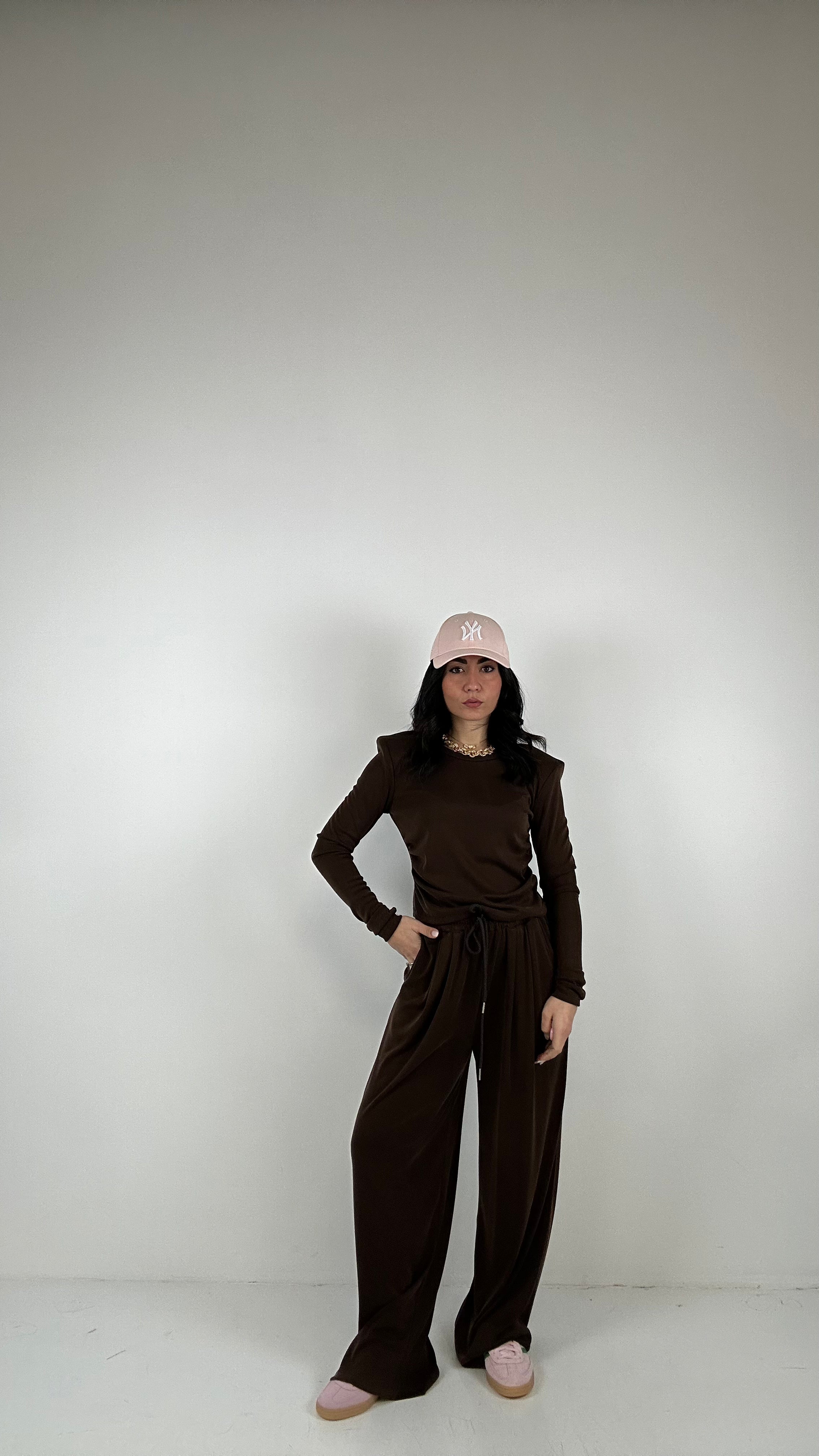 Completo JUST SPALLINA - MARRONE